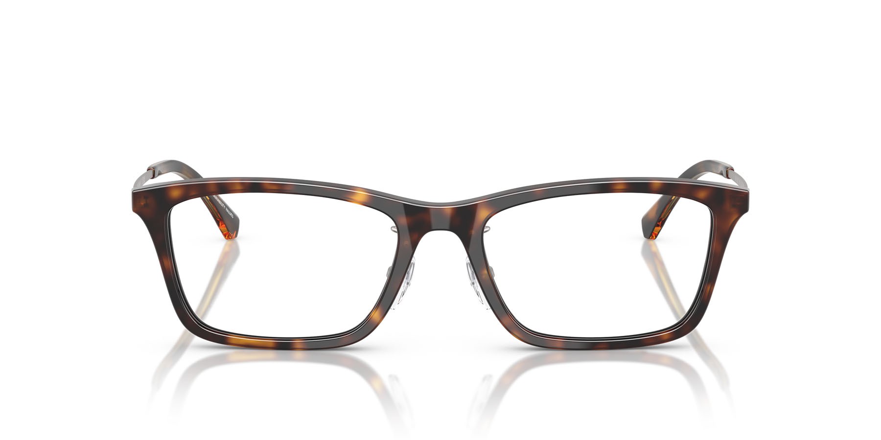 Occhiali da vista Emporio Armani EA 3252D (5026) colore havana lucido forma rettangolare lenti lente demo