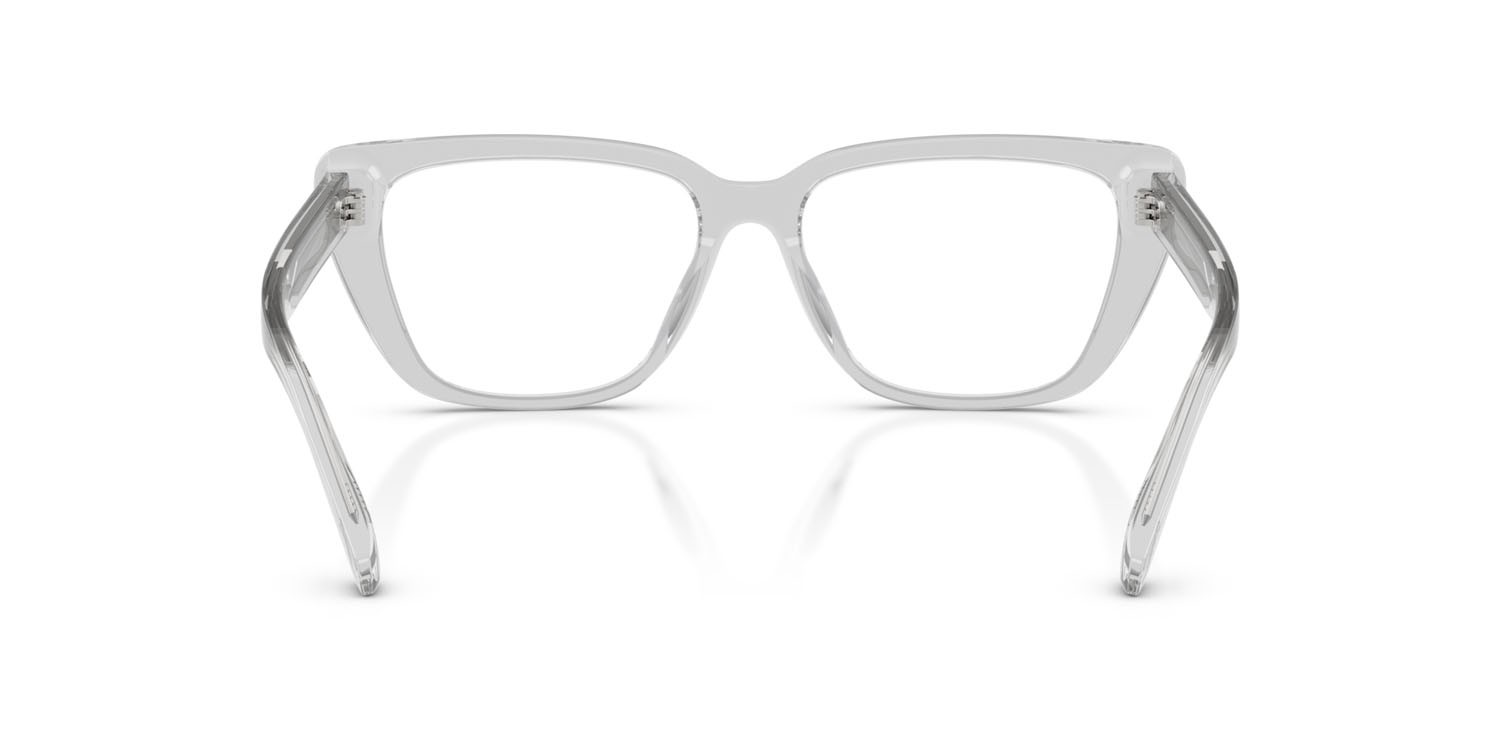 Occhiali da vista Emporio Armani EA 3256U (6250) colore crystal brillante forma cat eye lenti lente demo