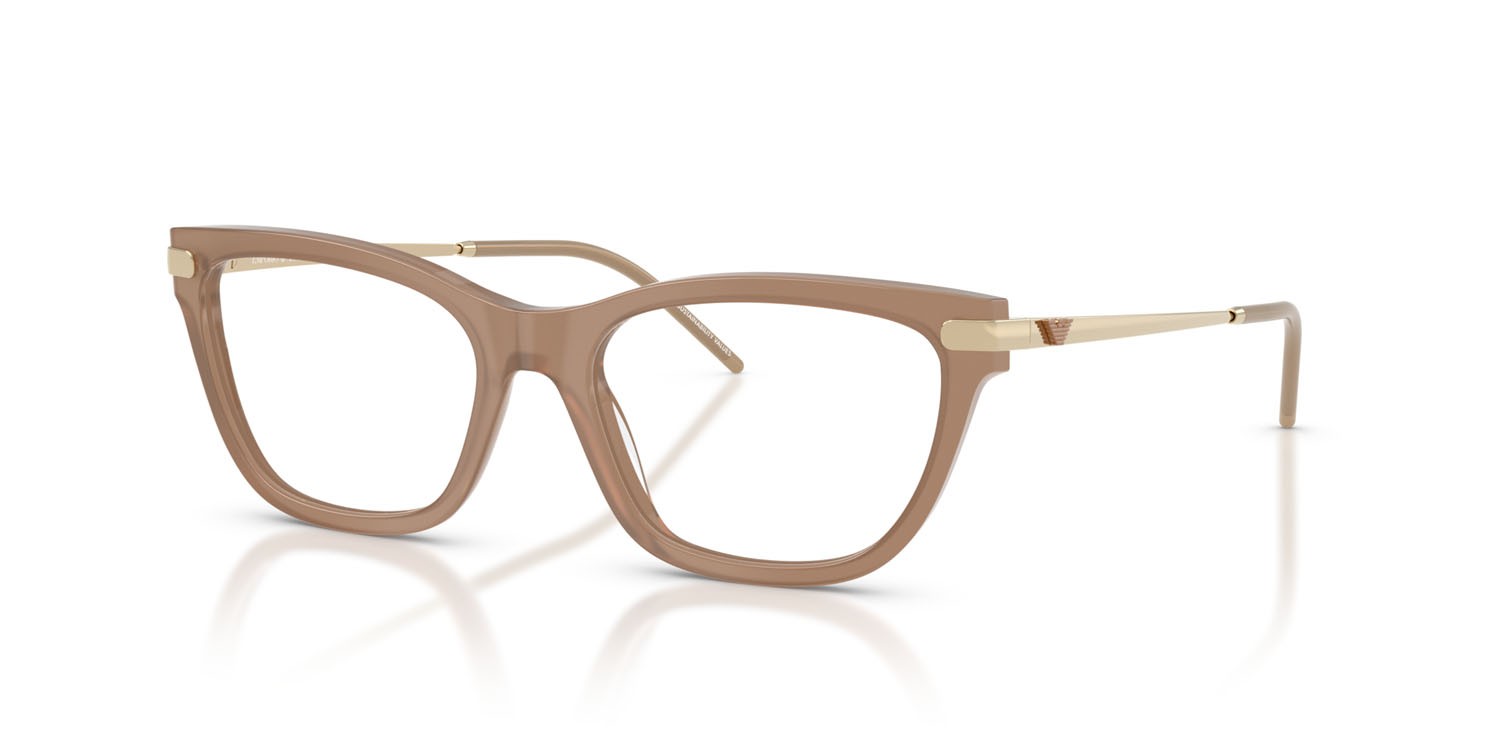 Eyeglasses Emporio Armani EA 3262 (6263) color opale tundra lucido shape cat eye lenses lente demo