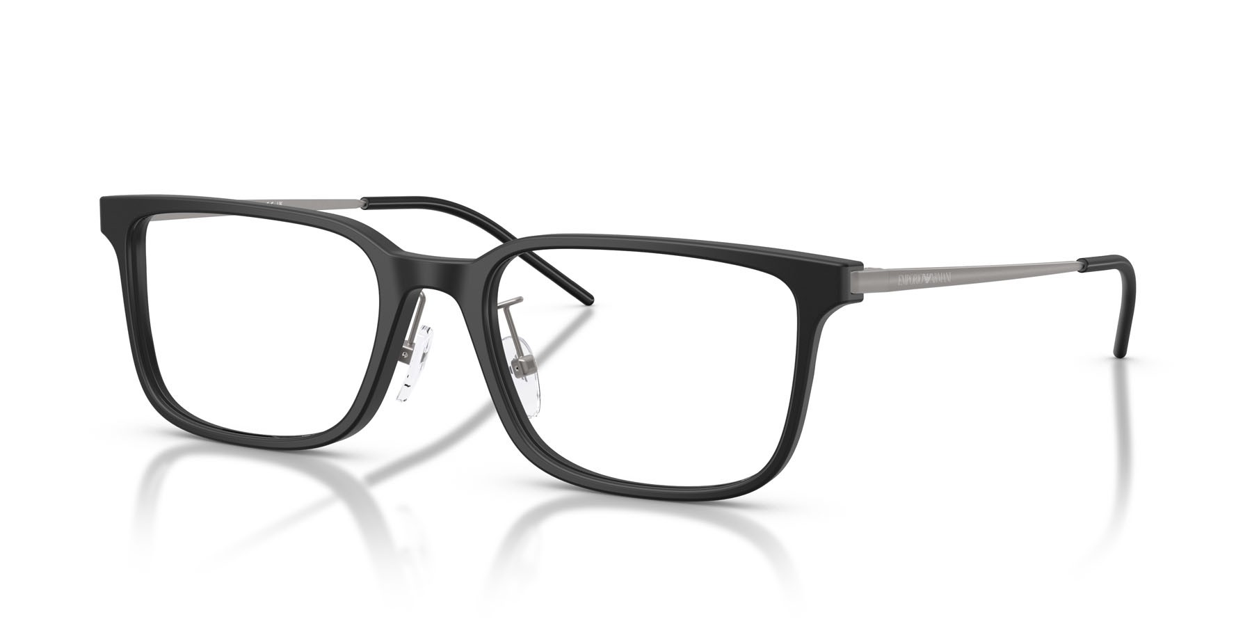 Eyeglasses Emporio Armani EA 3275D (5001) color nero opaco shape rectangle lenses lente demo