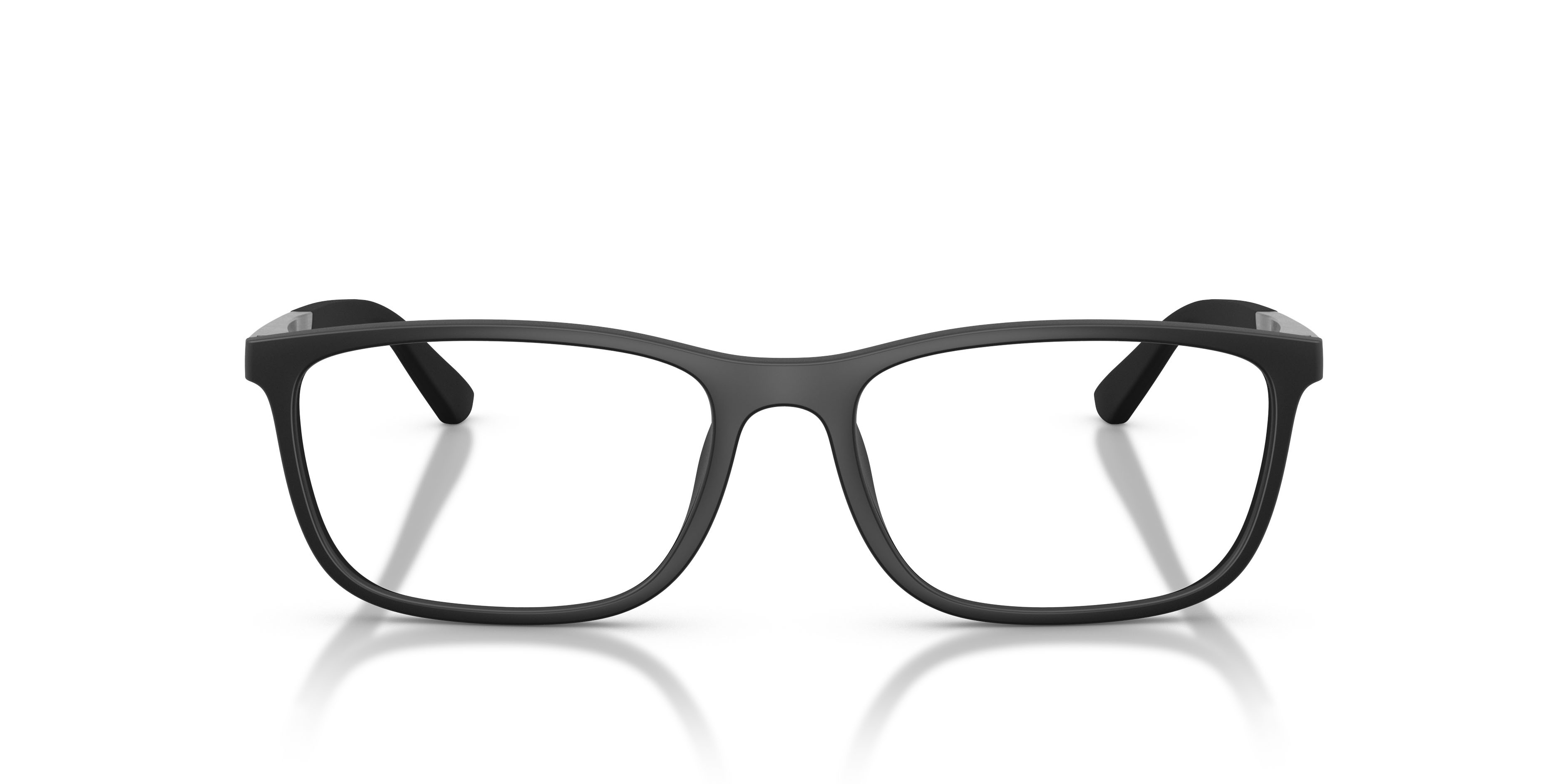 Eyeglasses Emporio Armani EA 3280U (5001) color nero opaco shape square lenses lente demo