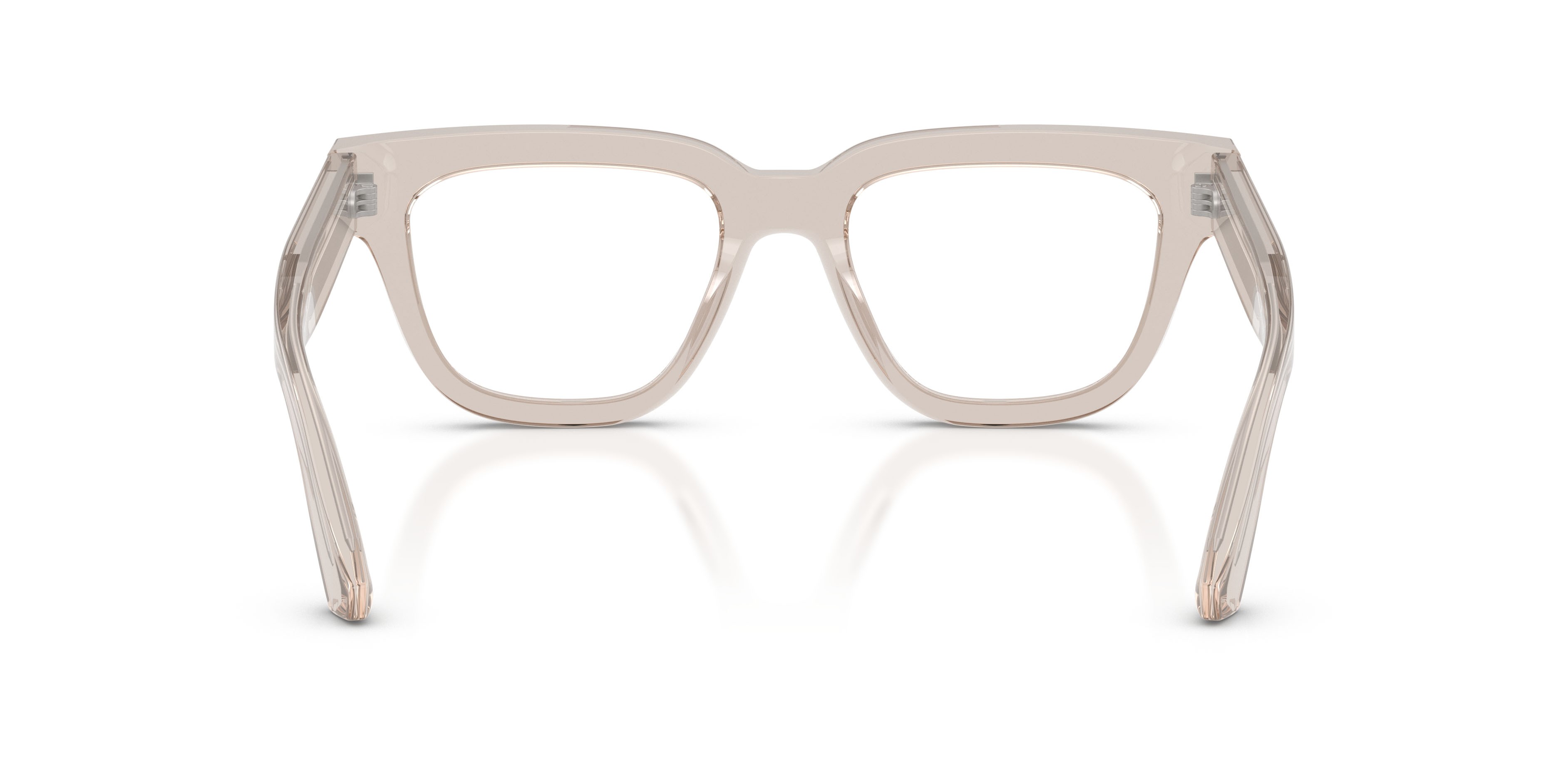 Eyeglasses Emporio Armani EA 3281 (6363) color tundra brillante trasparente shape irregular lenses lente demo