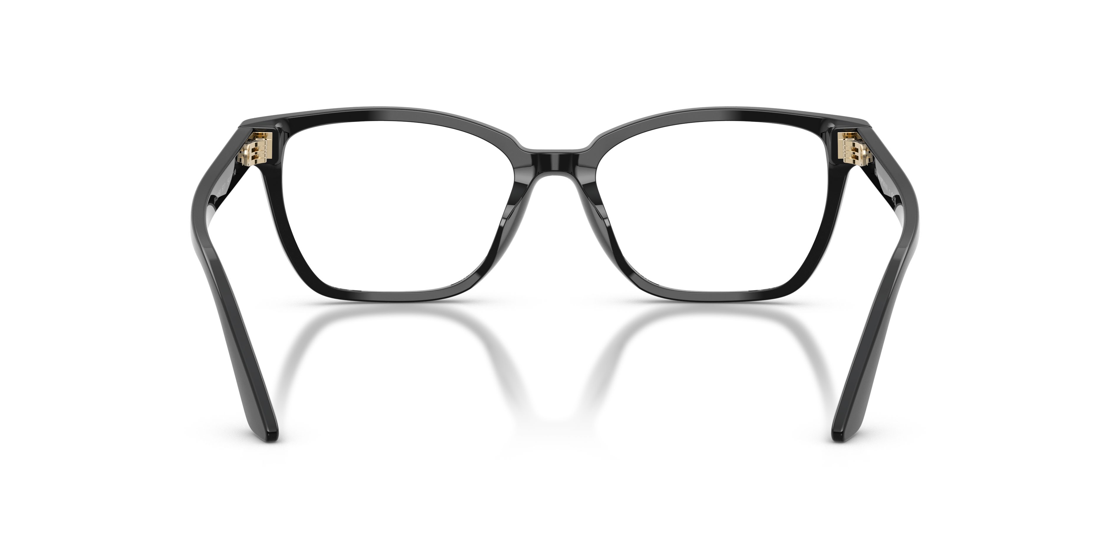 Occhiali da vista Emporio Armani EA 3282BU (5017) colore nero lucido forma cat eye lenti lente demo