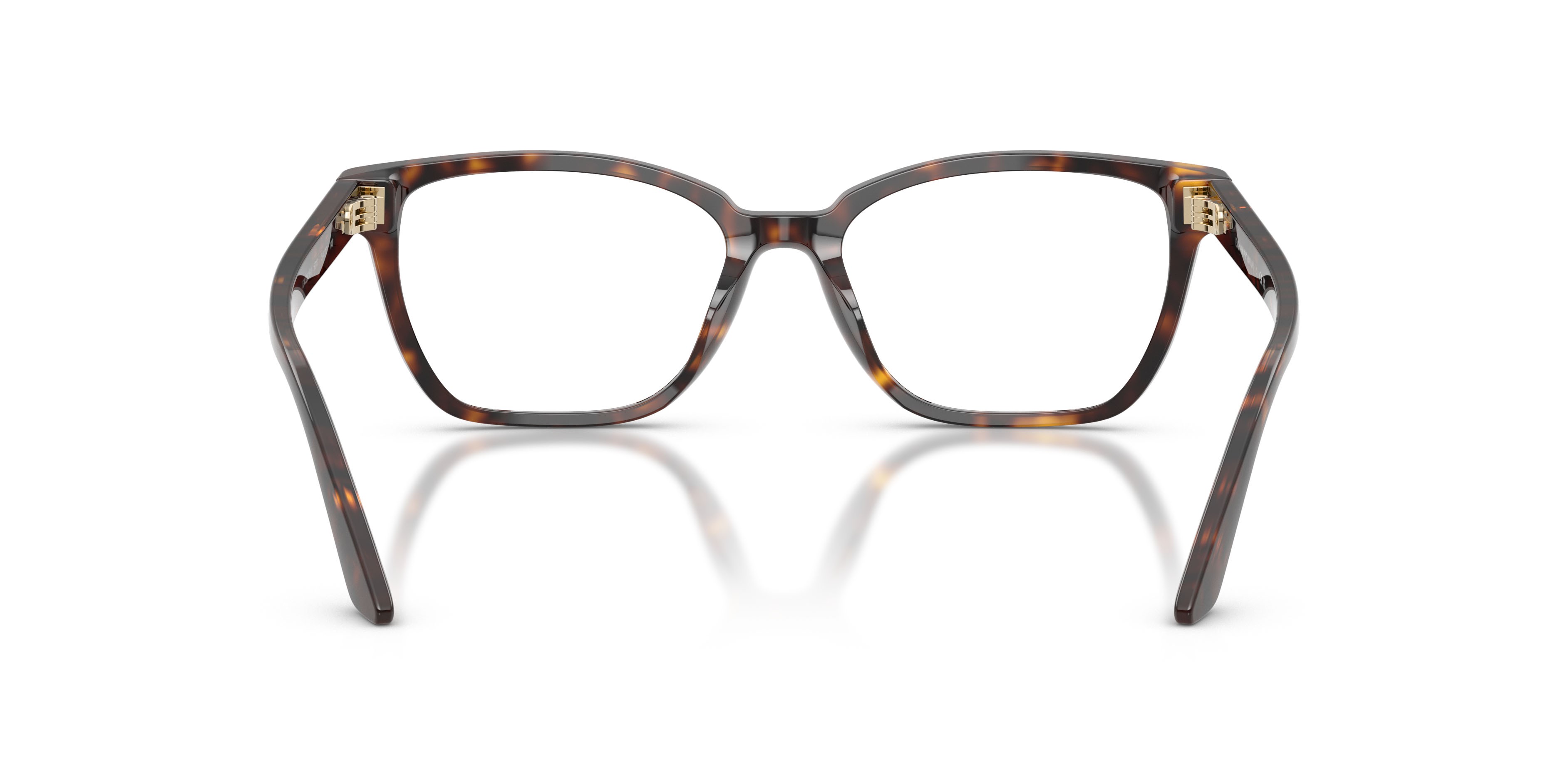 Eyeglasses Emporio Armani EA 3282BU (5026) color havana lucido shape cat eye lenses lente demo