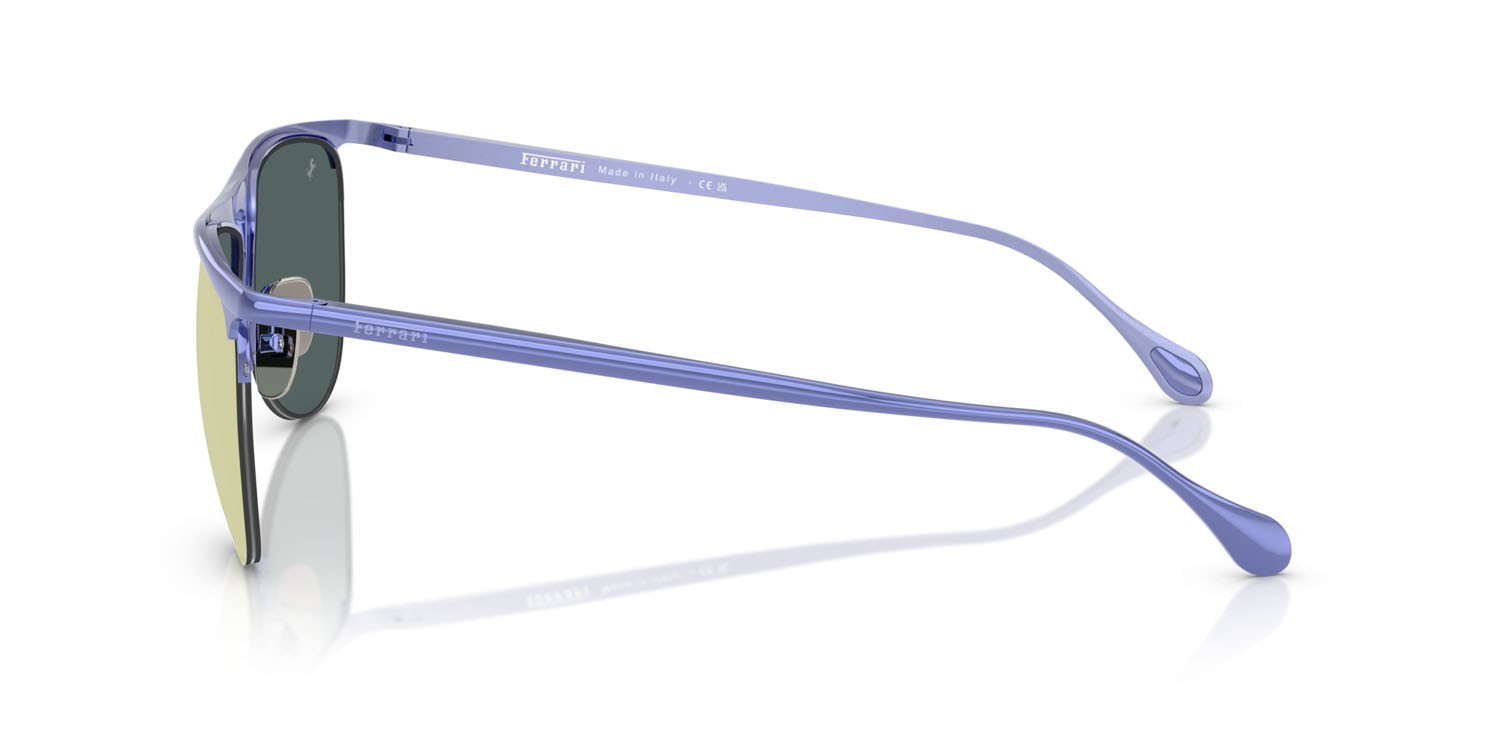 Occhiali da sole Ferrari FH 1016 (121/C1) colore lilla forma aviator lenti mirror lilac