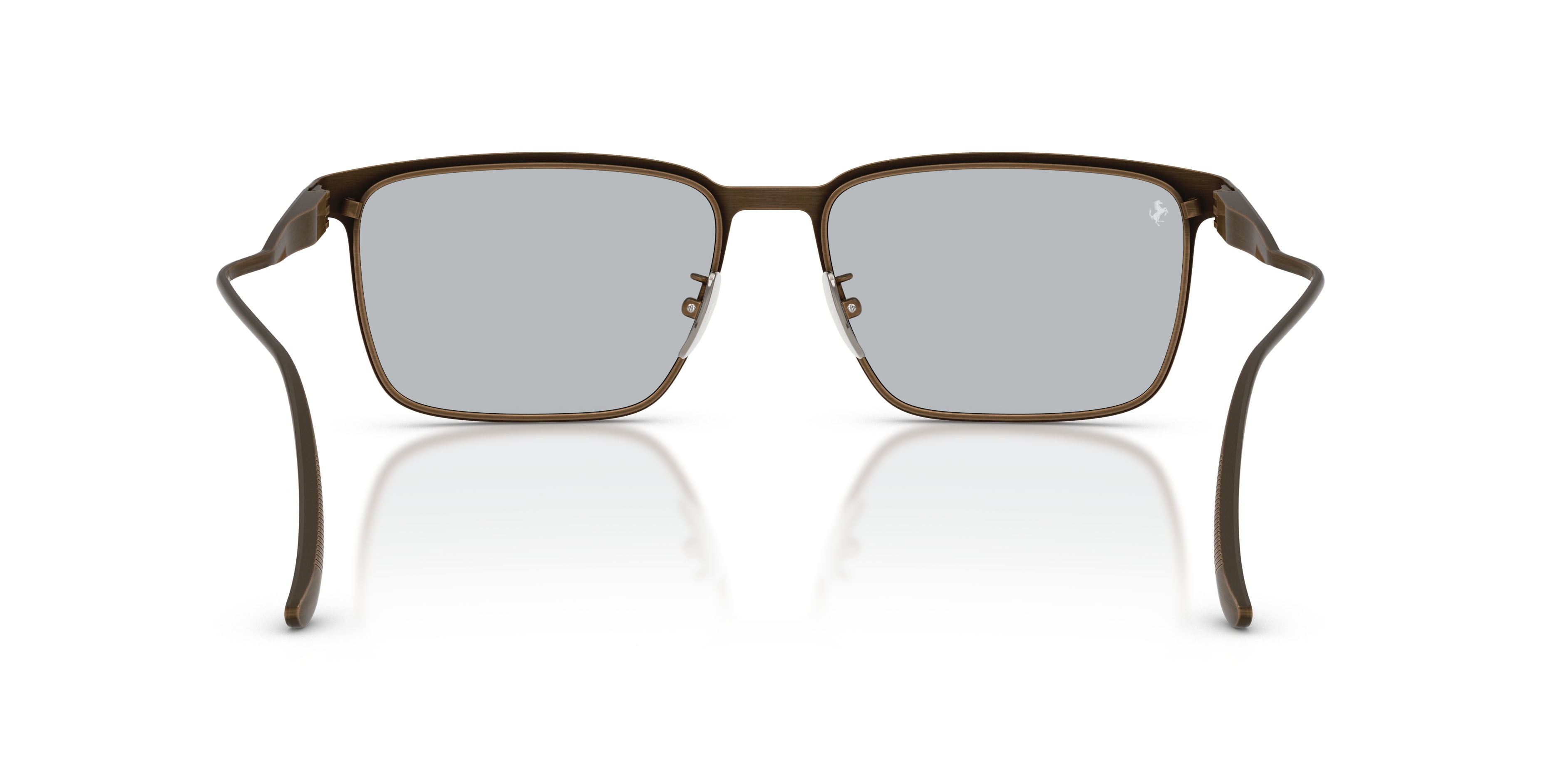 Occhiali da sole Ferrari FH 1033D (140/R5) colore grey/brown forma quadrato lenti grigio/cristallo