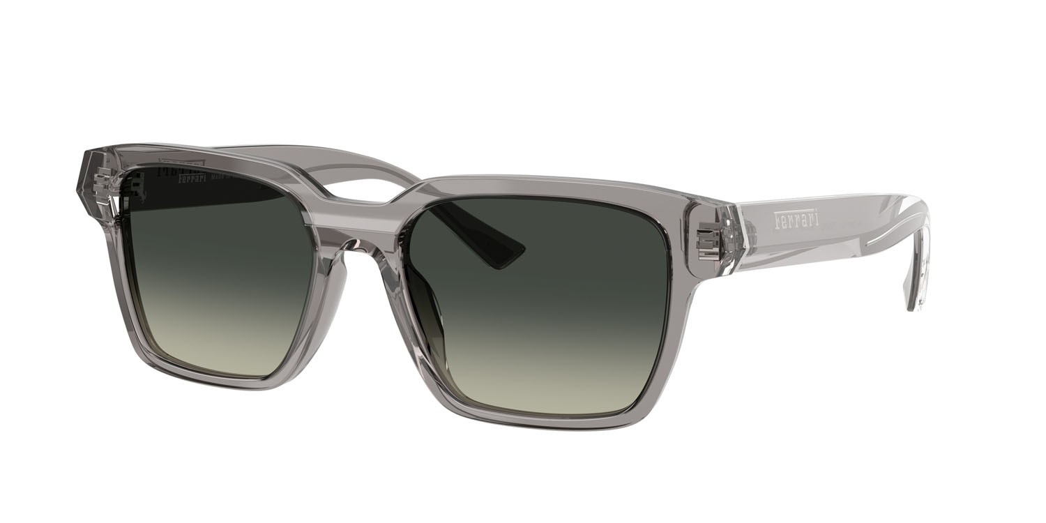 Occhiali da sole Ferrari FH 2011U (703/SG) colore grigio trasparente forma quadrato lenti grigio sfumato