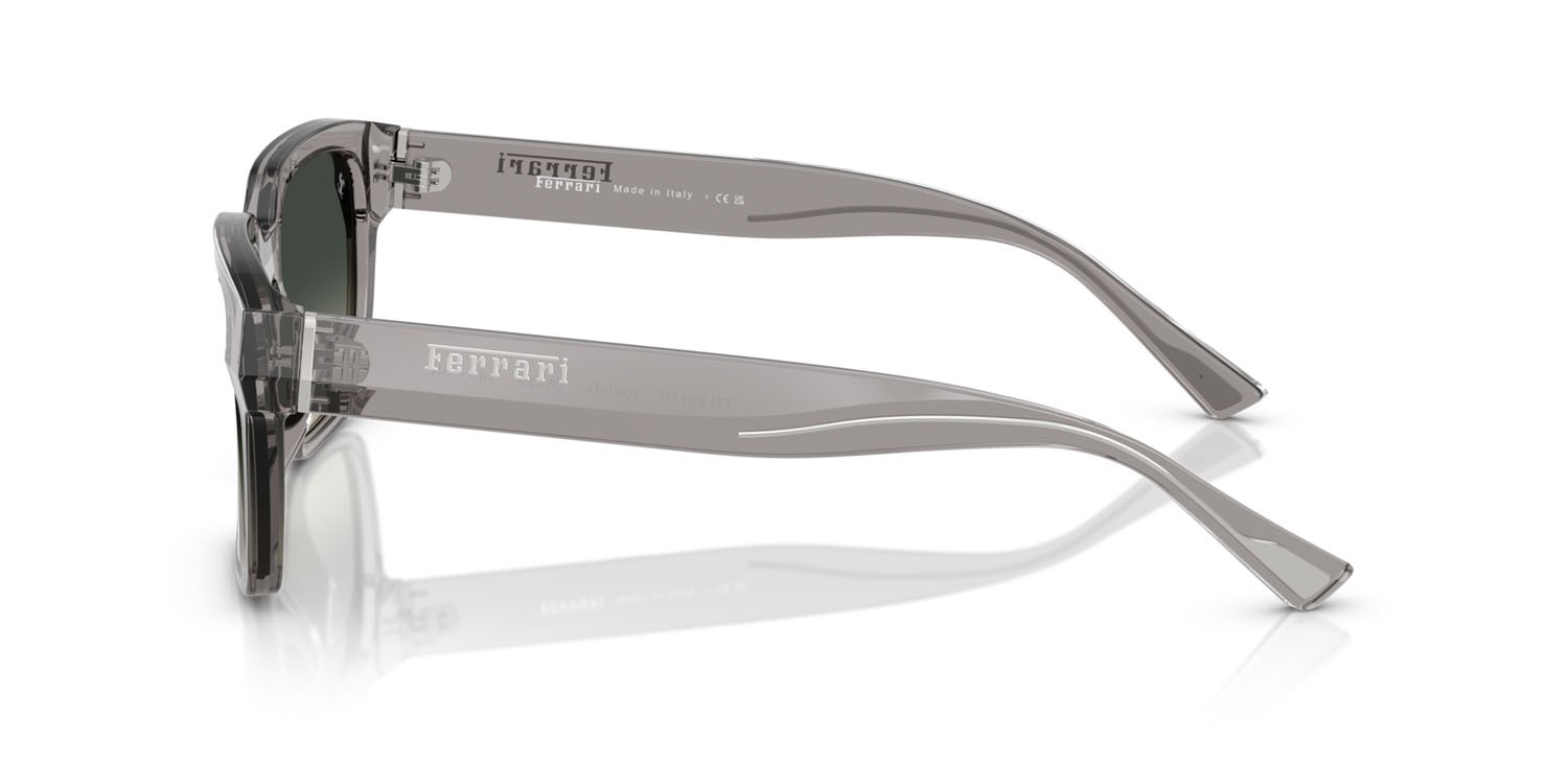 Occhiali da sole Ferrari FH 2011U (703/SG) colore grigio trasparente forma quadrato lenti grigio sfumato