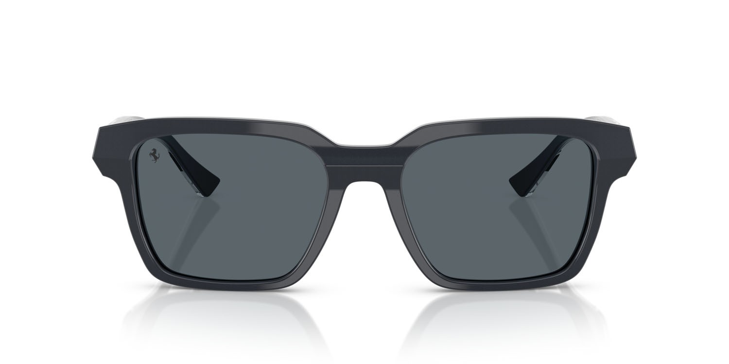 Occhiali da sole Ferrari FH 2011U (726/R5) colore grigio iridescente forma quadrato lenti grigio