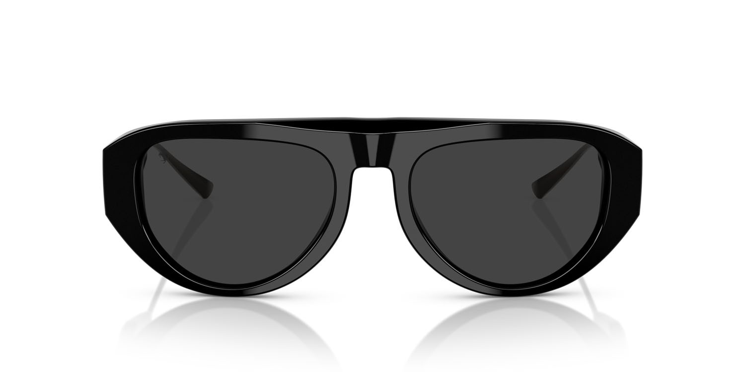 Occhiali da sole Ferrari FH 2012U (701/48) colore nero forma aviator lenti polar grigio