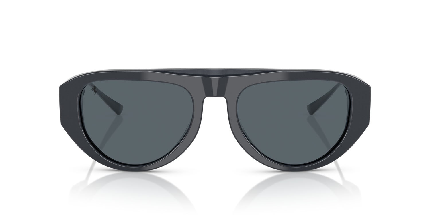 Occhiali da sole Ferrari FH 2012U (726/R5) colore grigio iridescente forma aviator lenti grigio