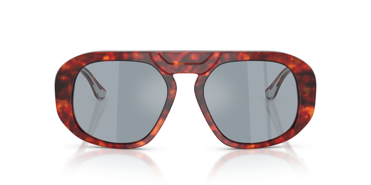 Occhiali da sole Ferrari FH 2014U (734/S2) colore tartarugato marrone forma quadrato lenti polarizzata blu
