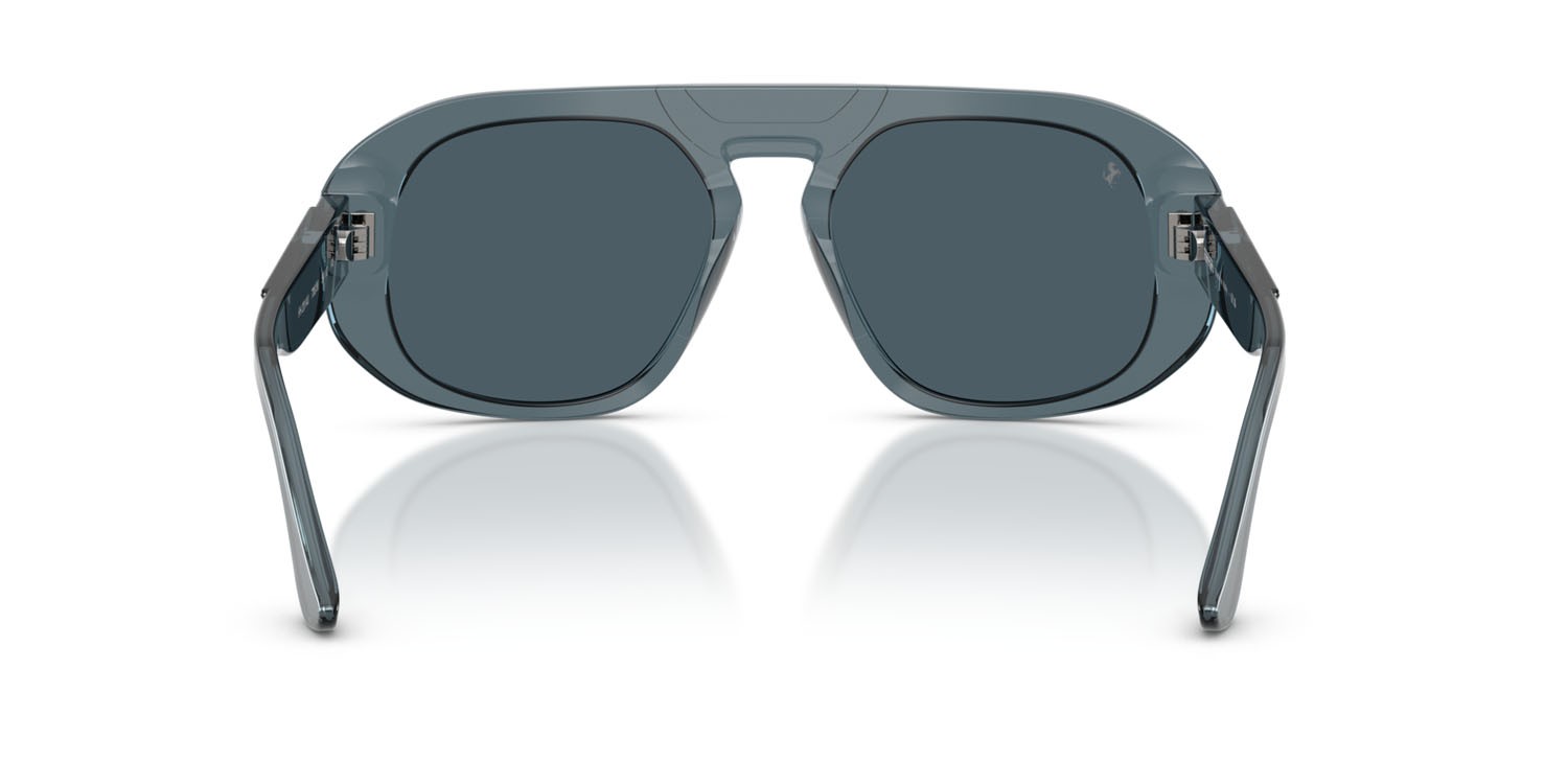 Occhiali da sole Ferrari FH 2014U (736/56) colore oceano forma quadrato lenti azzurro