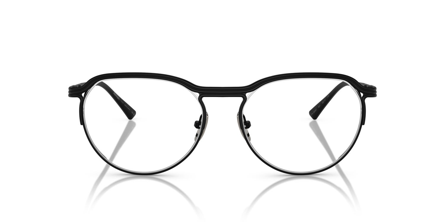 Occhiali da vista Ferrari FH 3004T (301) colore nero opaco forma ovale lenti lente demo