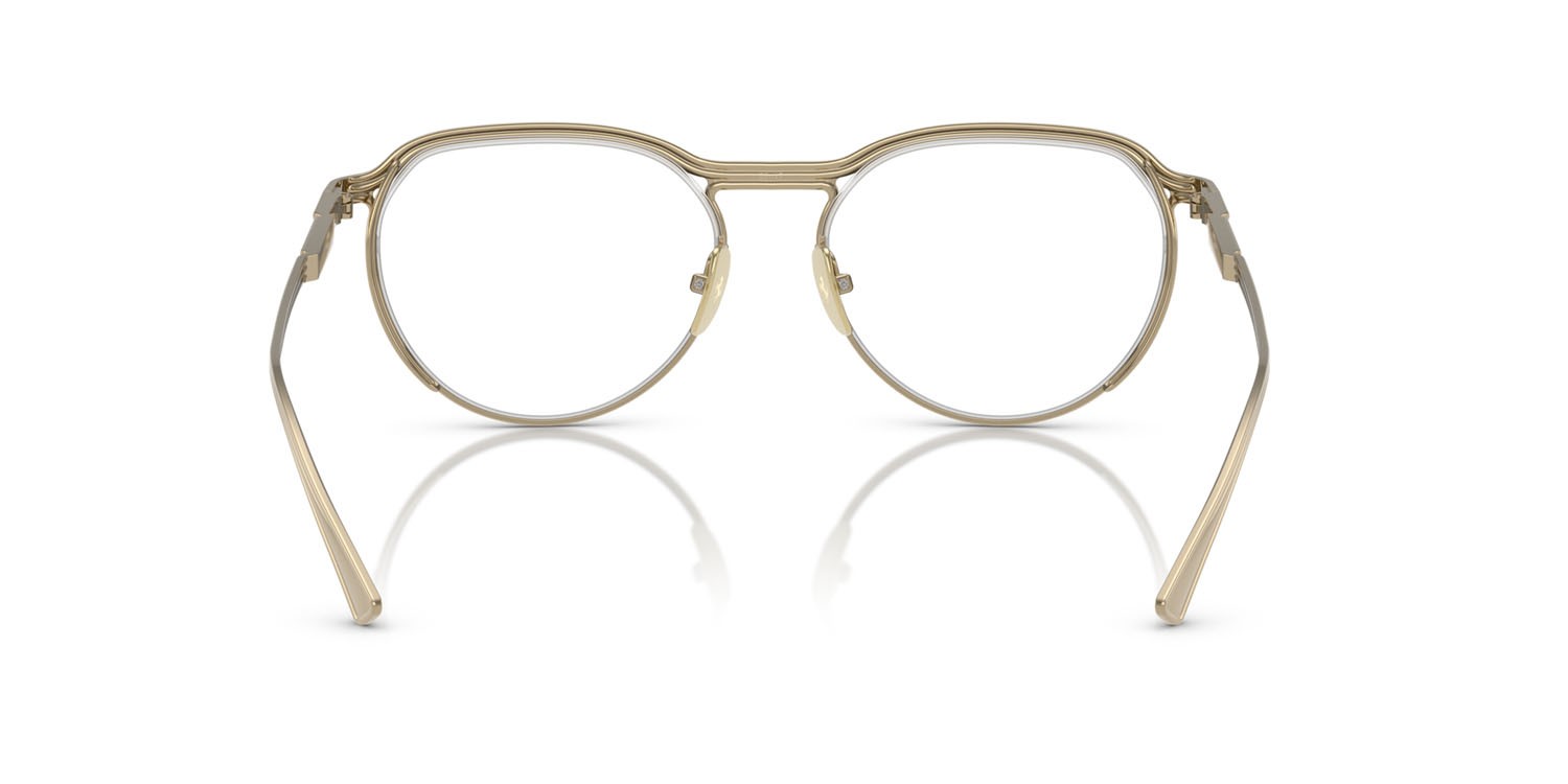 Occhiali da vista Ferrari FH 3004T (302) colore oro pallido forma ovale lenti lente demo