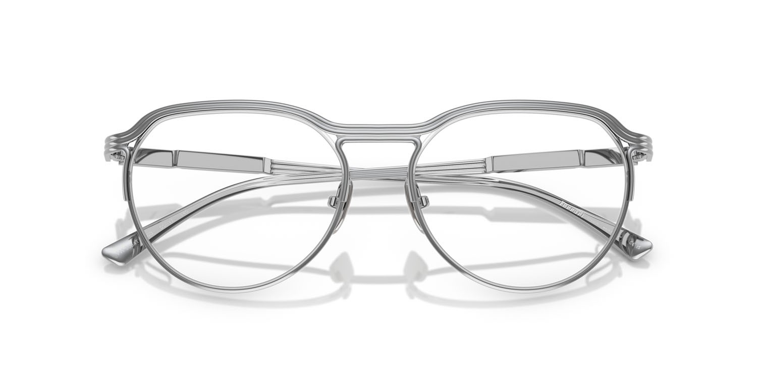 Occhiali da vista Ferrari FH 3004T (303) colore argento forma ovale lenti lente demo