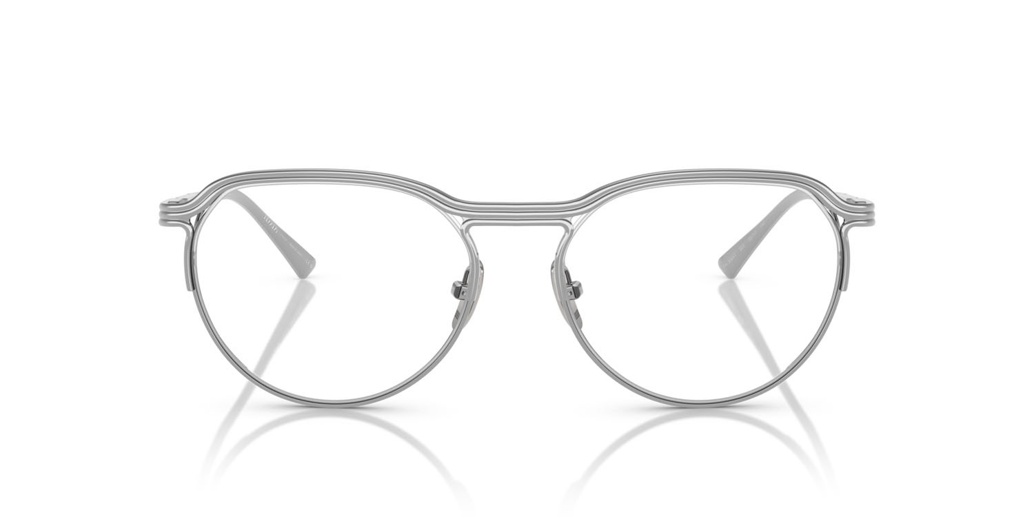 Occhiali da vista Ferrari FH 3004T (303) colore argento forma ovale lenti lente demo