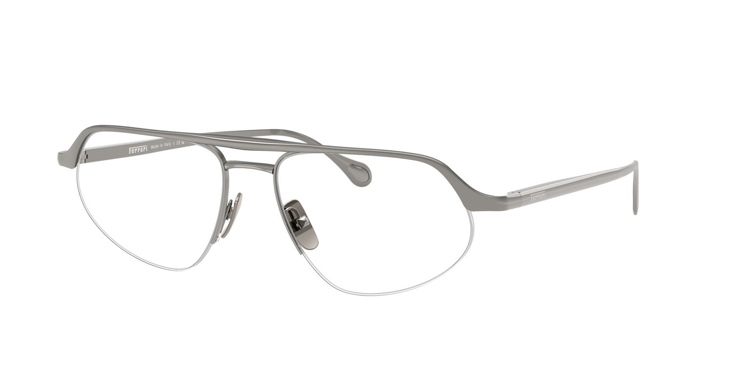 Occhiali da vista Ferrari FH 3005 (104) colore gunmetal forma irregolare lenti lente demo