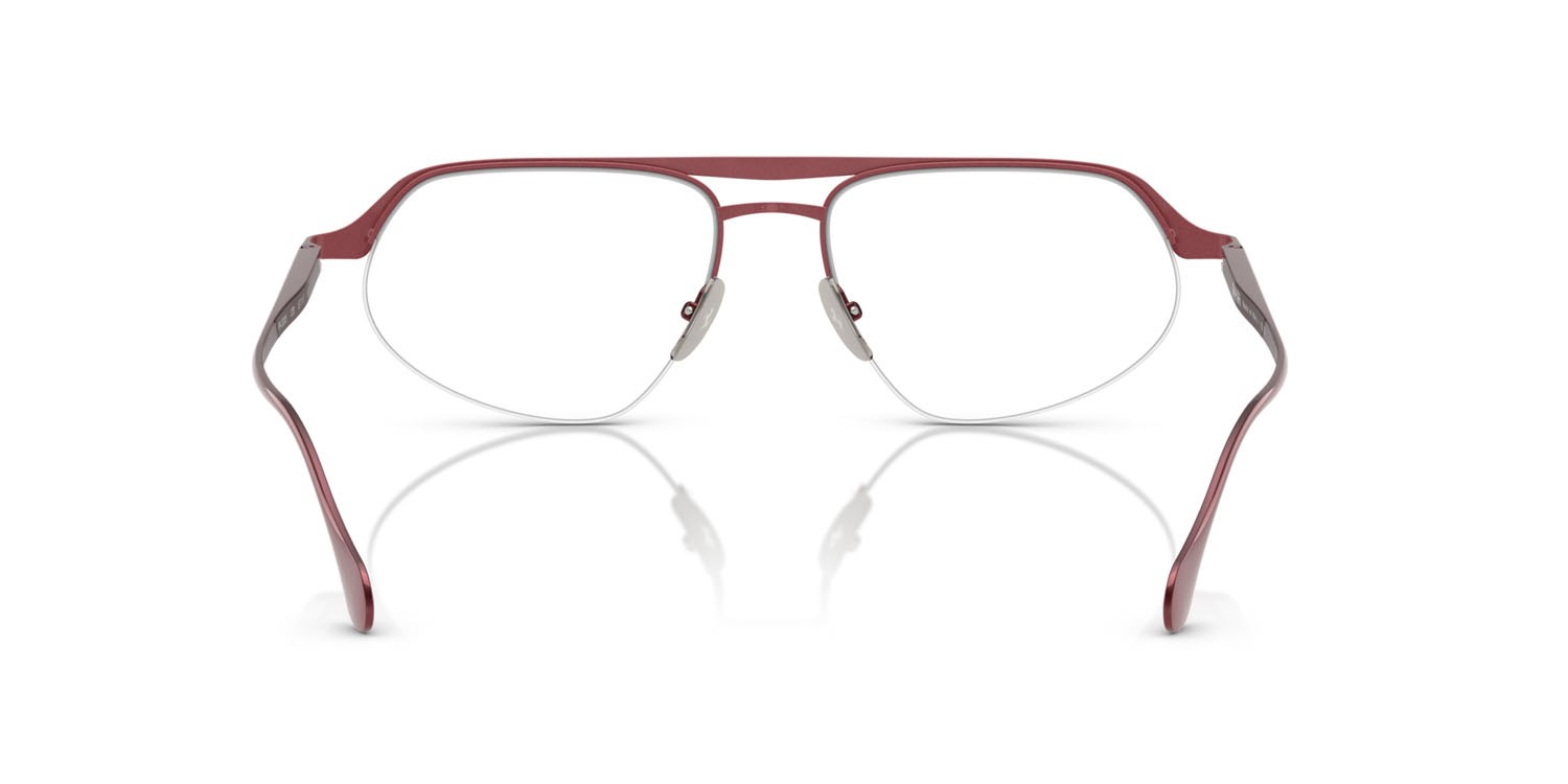 Occhiali da vista Ferrari FH 3005 (120) colore bordeaux forma irregolare lenti lente demo