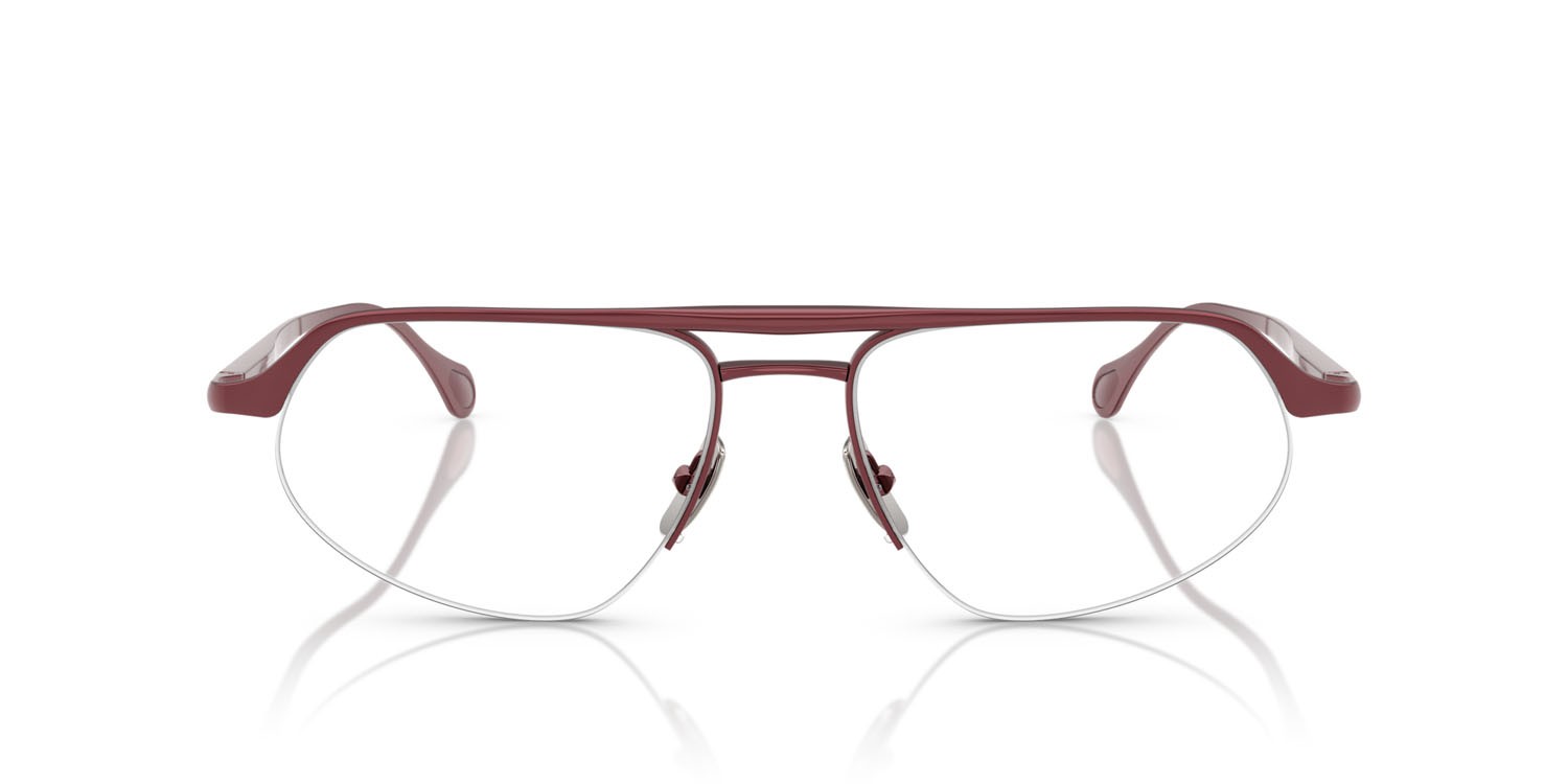 Occhiali da vista Ferrari FH 3005 (120) colore bordeaux forma irregolare lenti lente demo