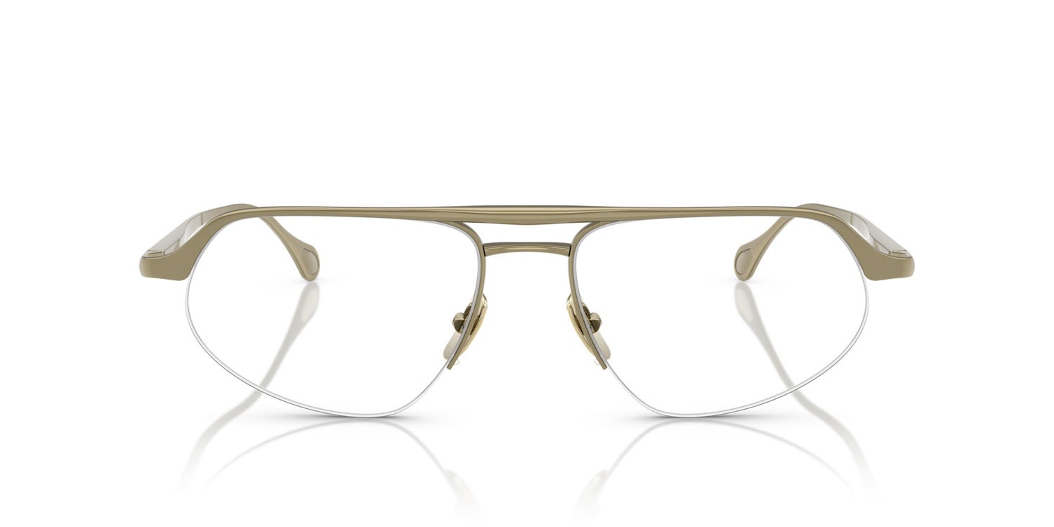 Occhiali da vista Ferrari FH 3005 (122) colore oro forma irregolare lenti lente demo