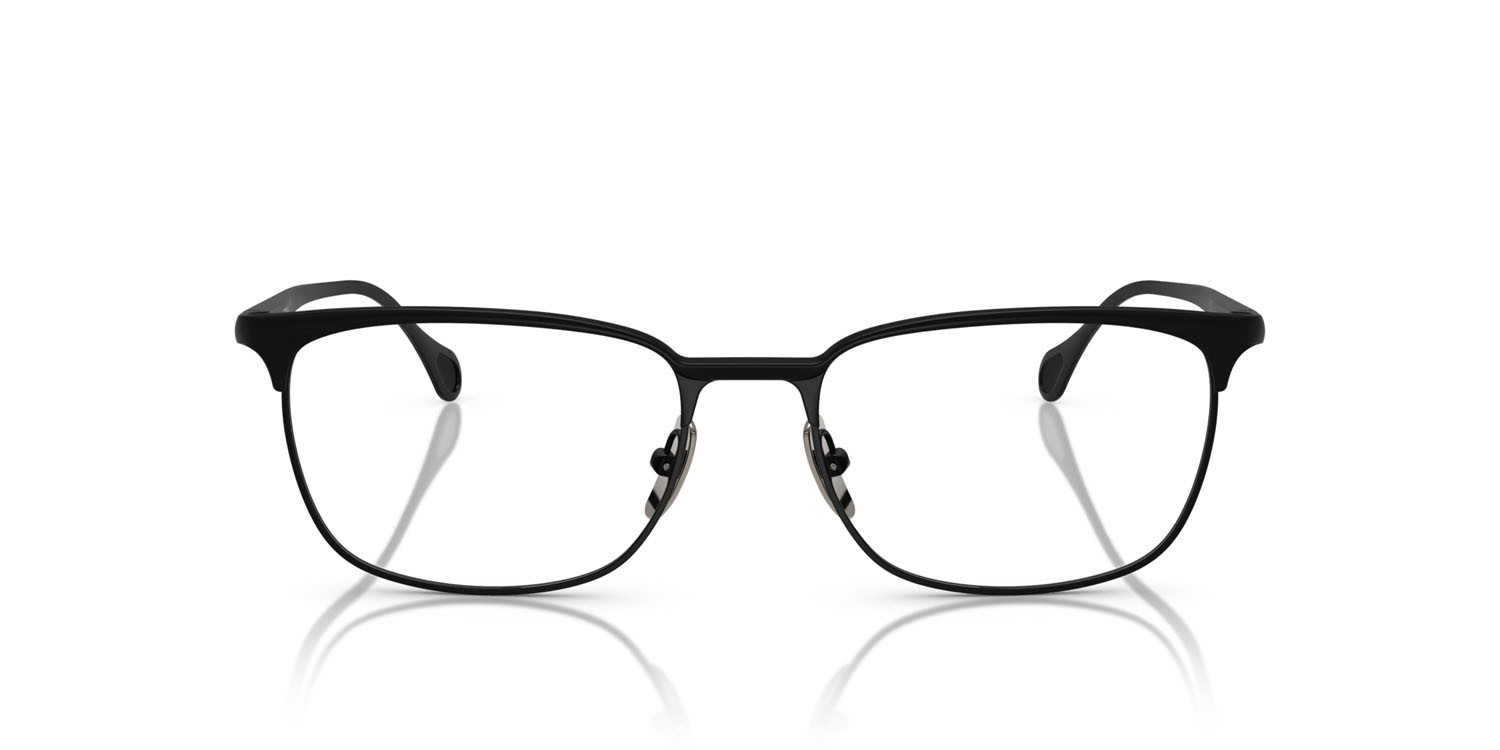 Occhiali da vista Ferrari FH 3006 (101) colore nero opaco forma quadrato lenti lente demo