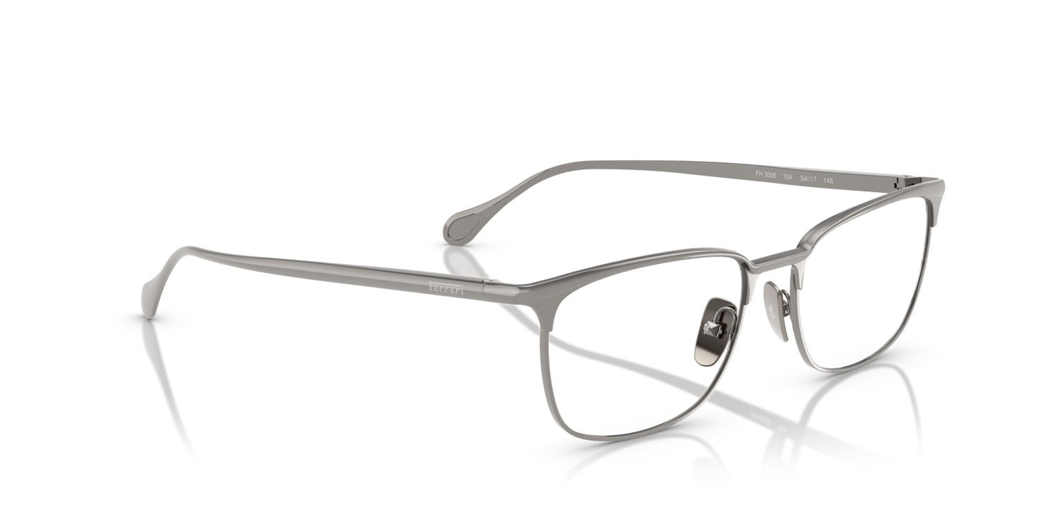 Occhiali da vista Ferrari FH 3006 (104) colore gunmetal forma quadrato lenti lente demo