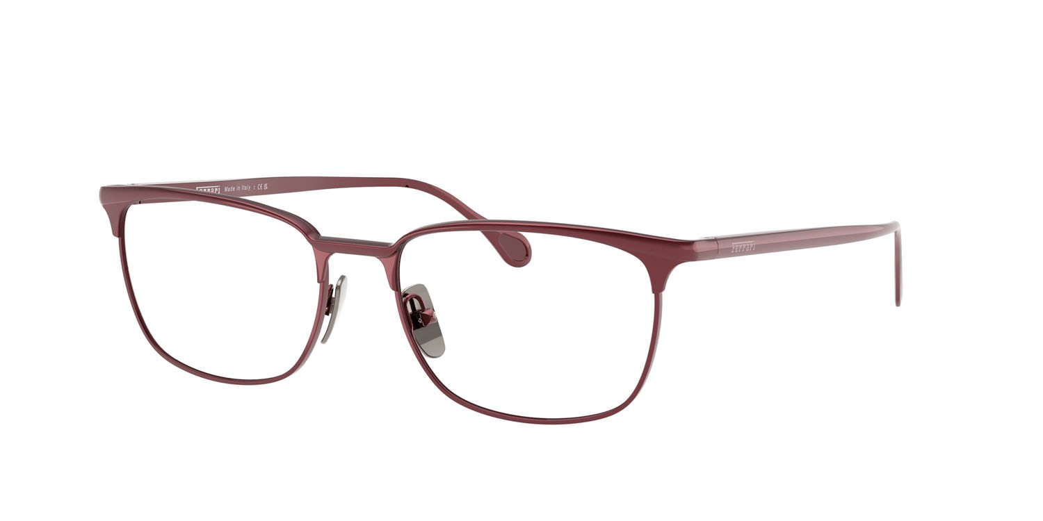 Occhiali da vista Ferrari FH 3006 (120) colore bordeaux forma quadrato lenti lente demo