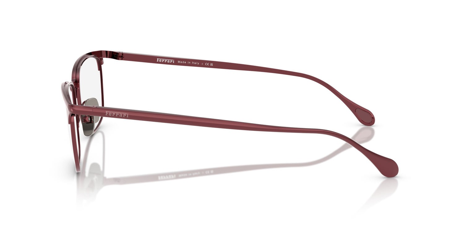 Occhiali da vista Ferrari FH 3006 (120) colore bordeaux forma quadrato lenti lente demo