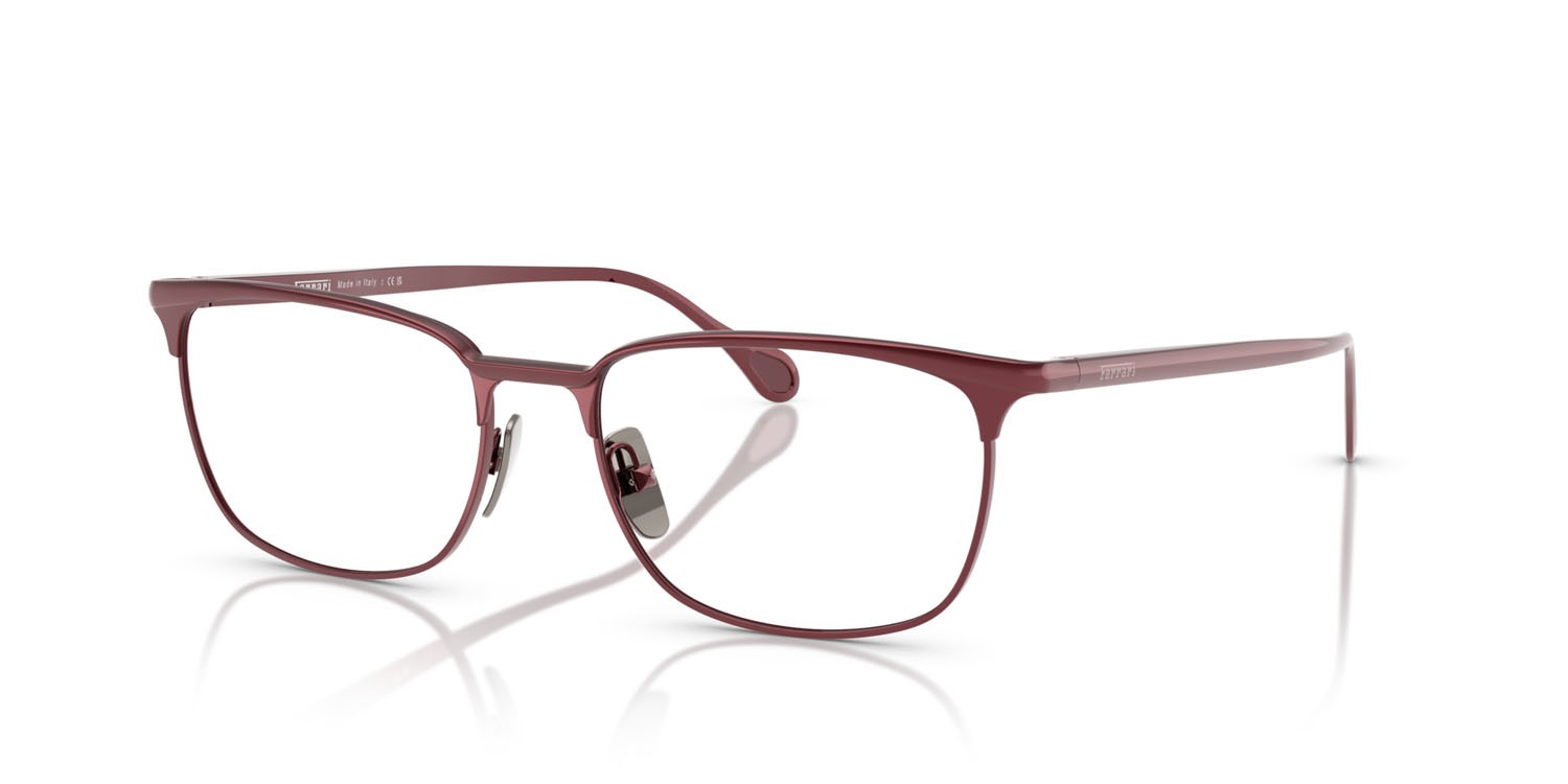 Occhiali da vista Ferrari FH 3006 (120) colore bordeaux forma quadrato lenti lente demo