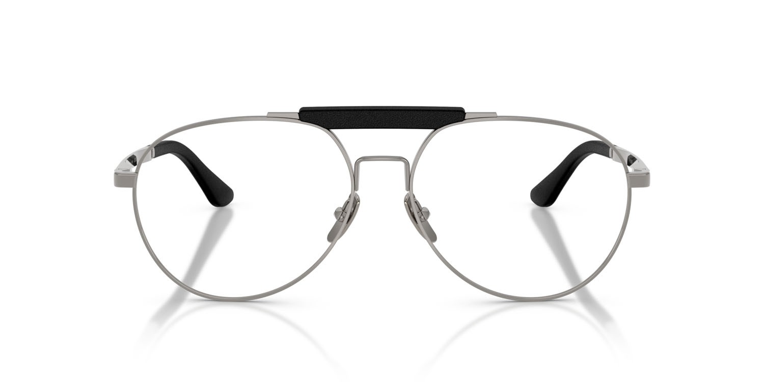 Occhiali da vista Ferrari FH 3009Q (104) colore gunmetal forma aviator lenti lente demo