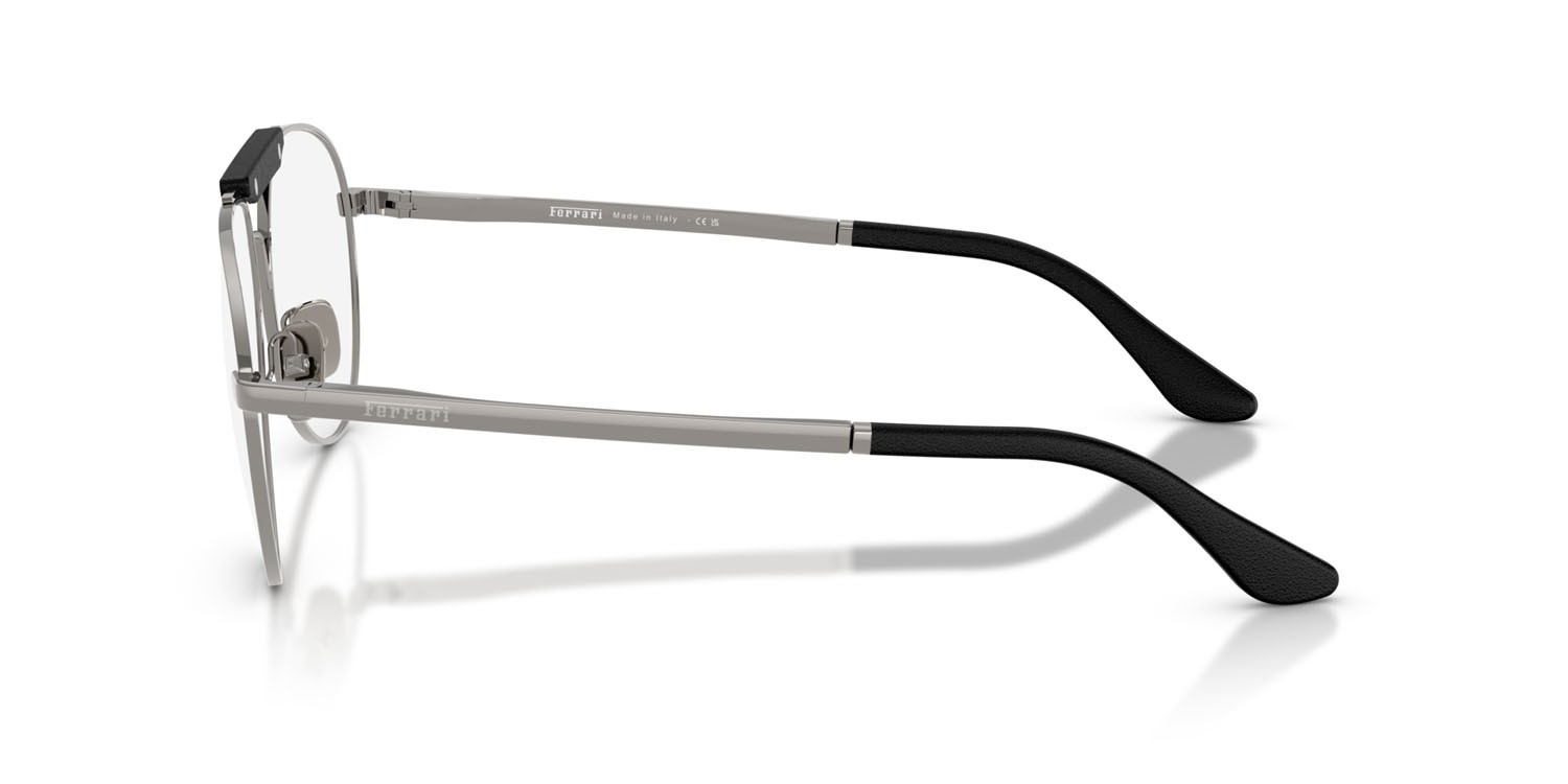 Occhiali da vista Ferrari FH 3009Q (104) colore gunmetal forma aviator lenti lente demo