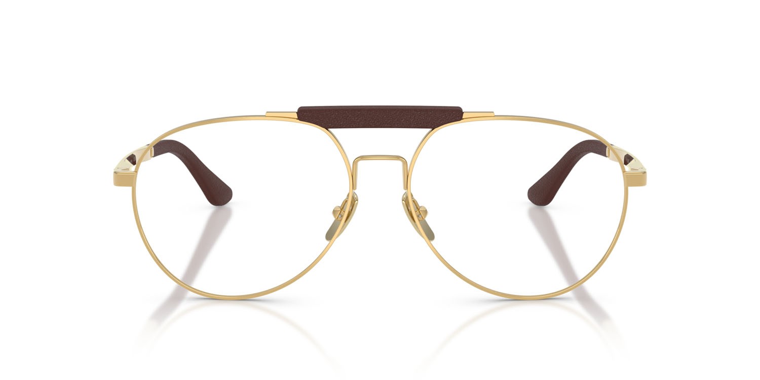 Occhiali da vista Ferrari FH 3009Q (127) colore oro forma aviator lenti lente demo