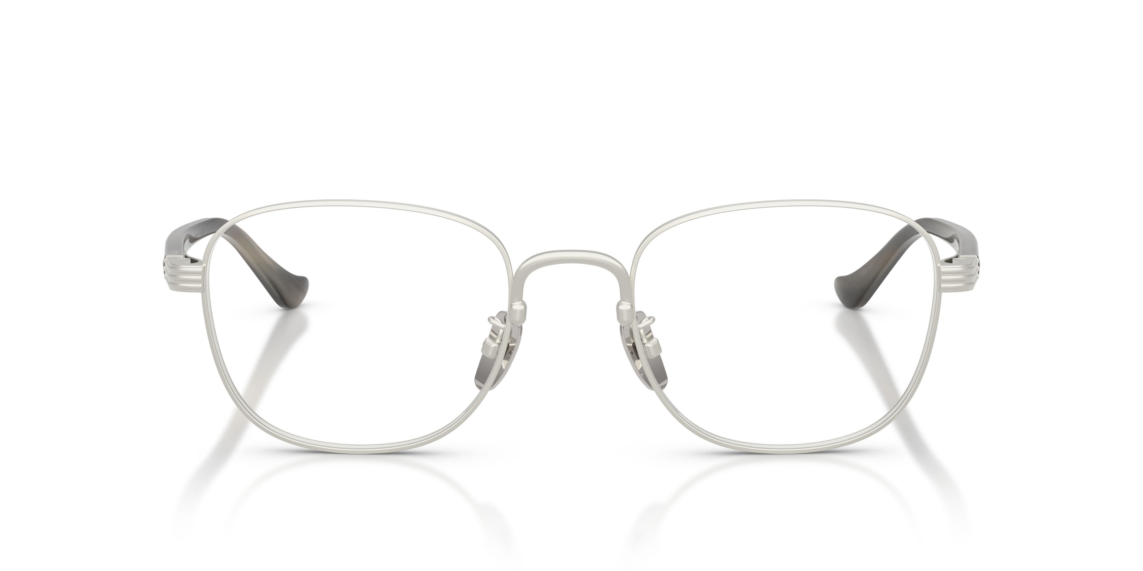 Occhiali da vista Ferrari FH 3012TD (312) colore argento opaco forma quadrato lenti lente demo