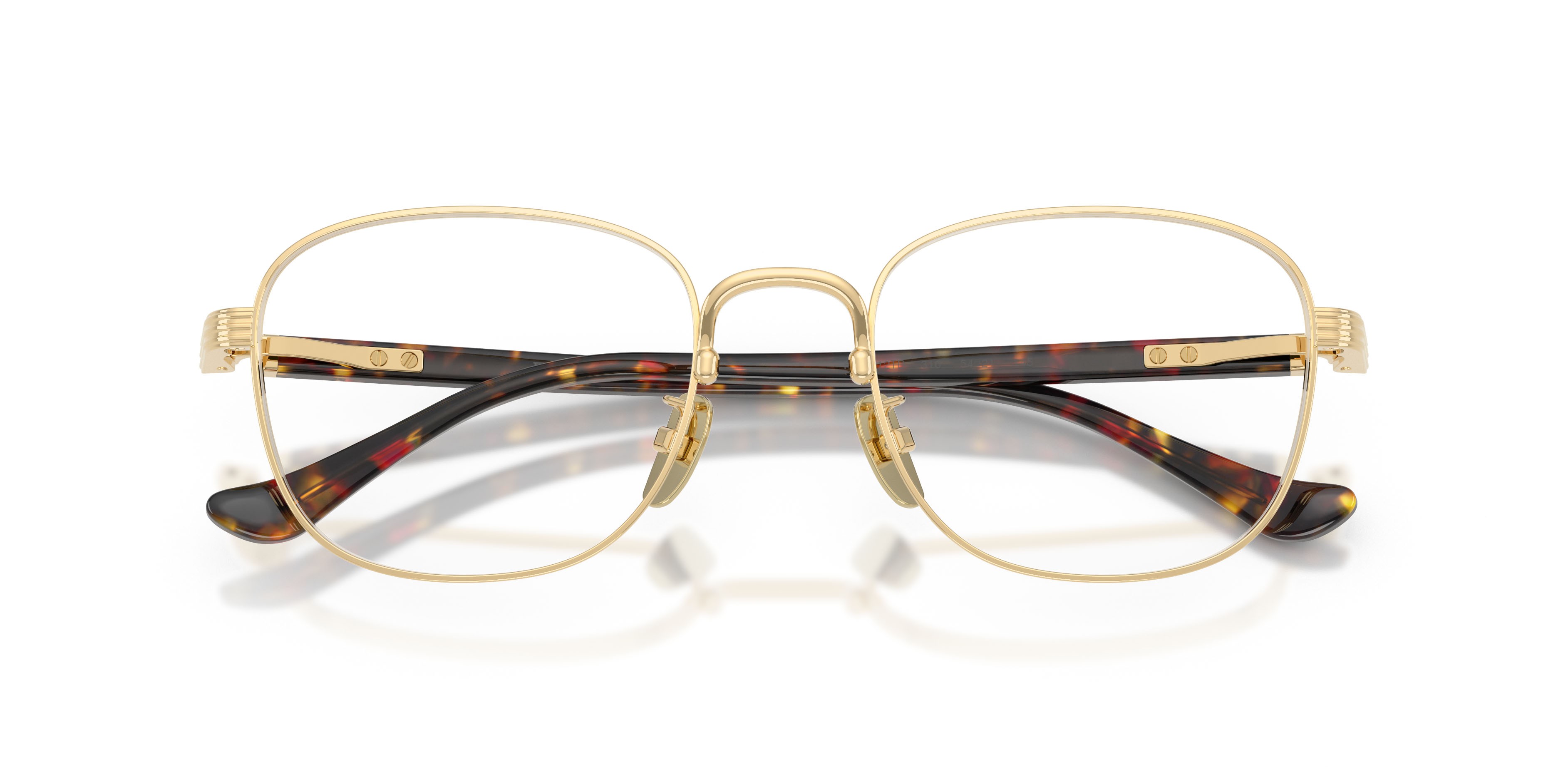Occhiali da vista Ferrari FH 3012TD (316) colore oro lucido forma quadrato lenti lente demo