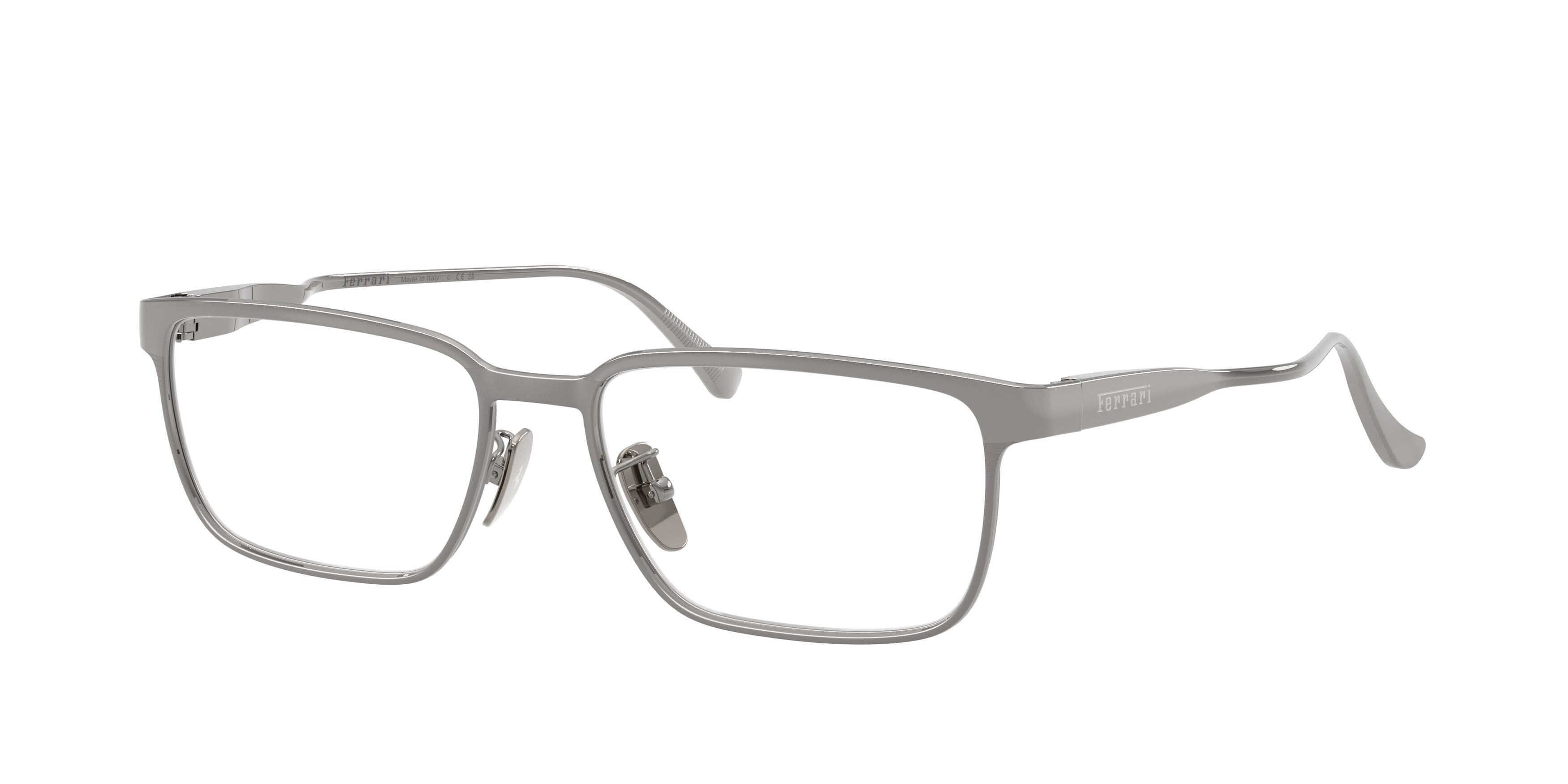 Occhiali da vista Ferrari FH 3014D (144) colore gunmetal opaco forma quadrato lenti lente demo