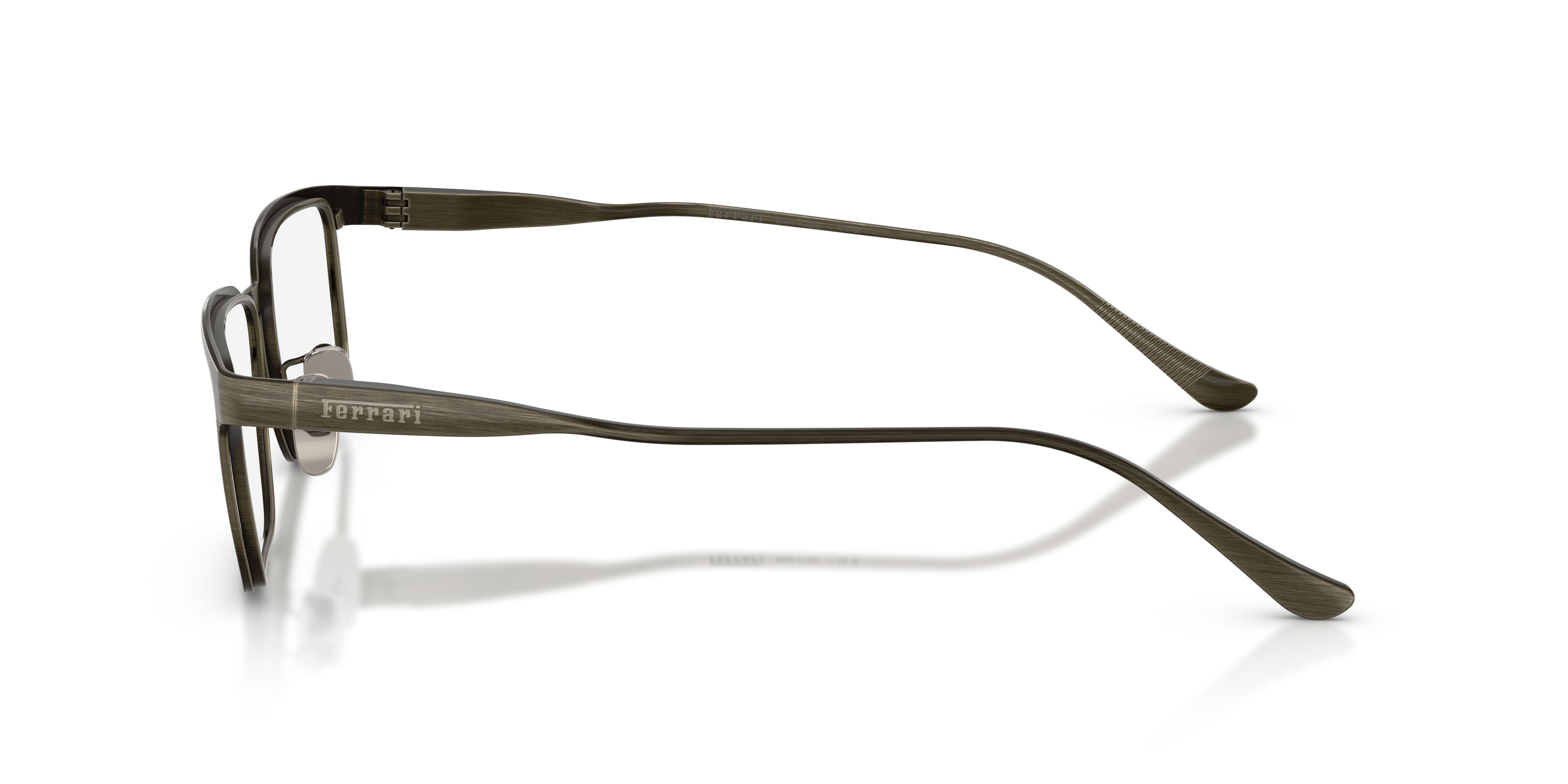 Occhiali da vista Ferrari FH 3014D (145) colore grey brush forma quadrato lenti lente demo