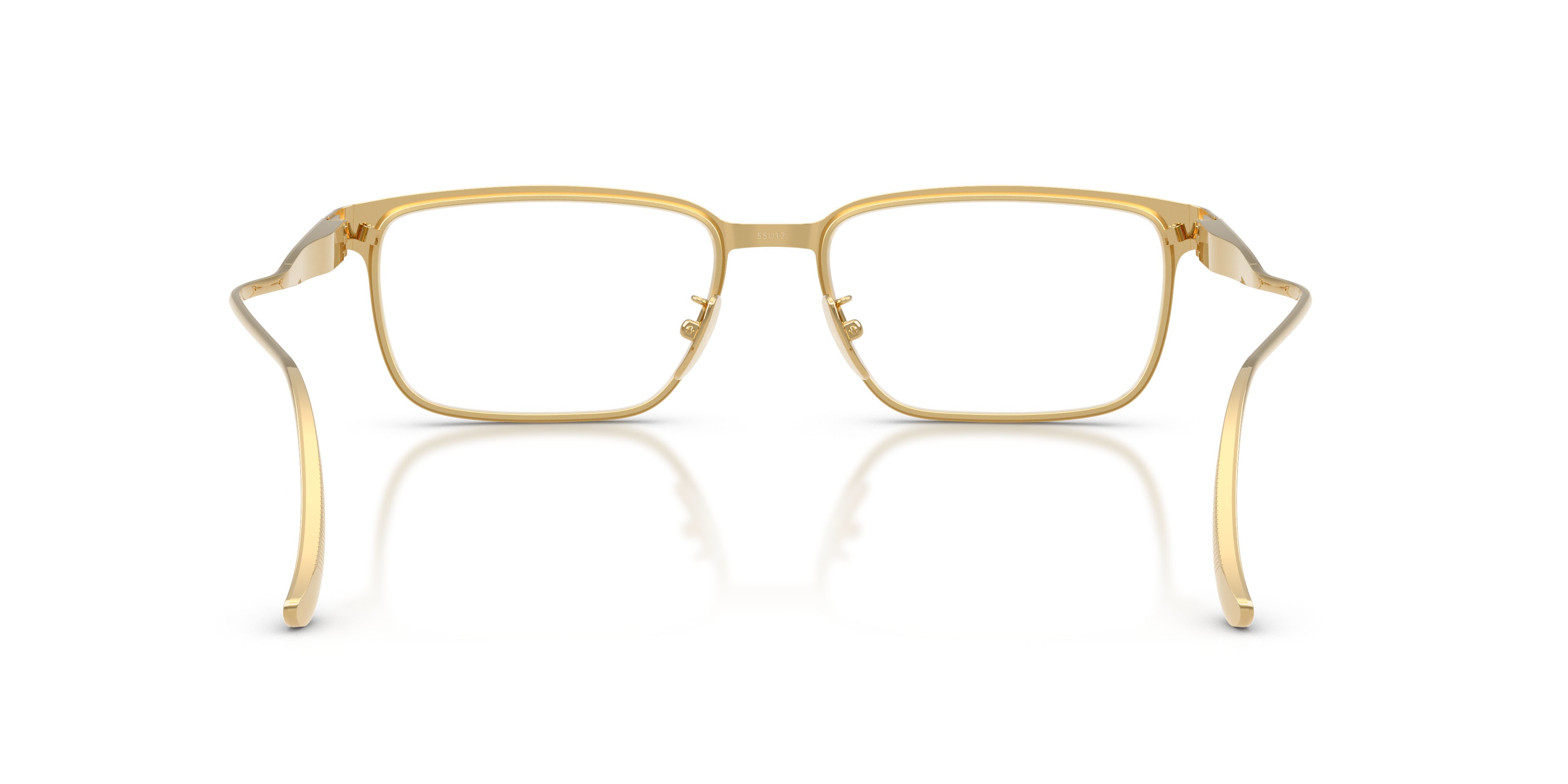 Occhiali da vista Ferrari FH 3014D (146) colore oro opaco forma quadrato lenti lente demo
