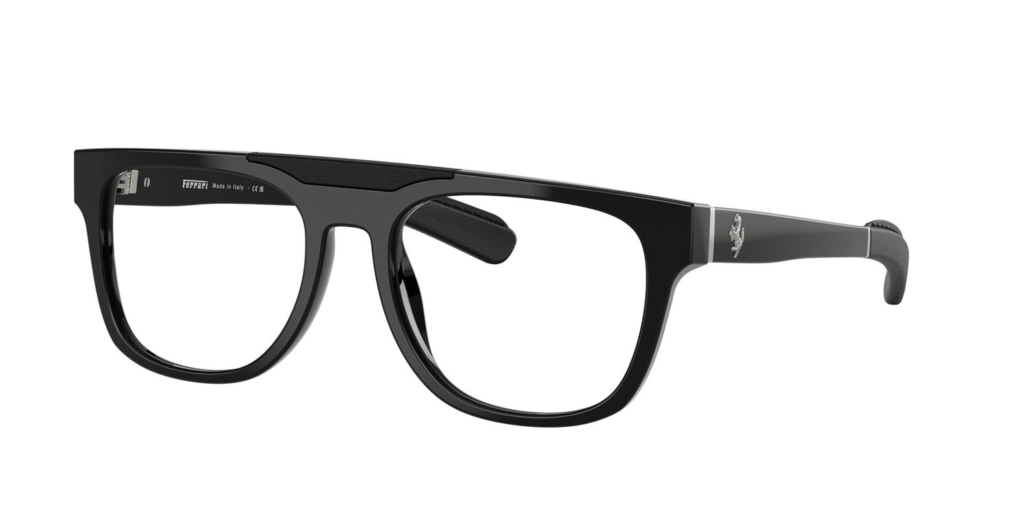 Occhiali da vista Ferrari FH 4005QU (701) colore nero forma quadrato lenti lente demo