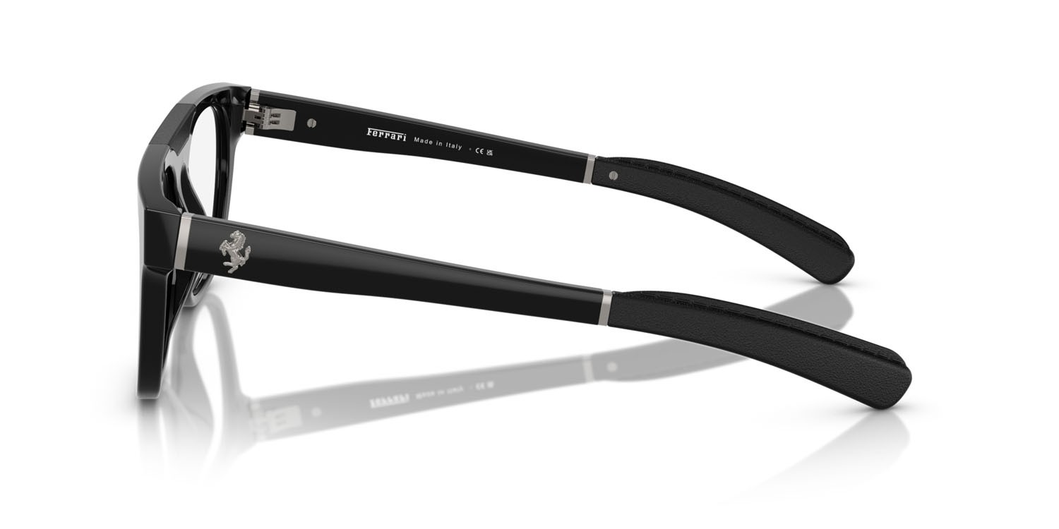 Occhiali da vista Ferrari FH 4005QU (701) colore nero forma quadrato lenti lente demo