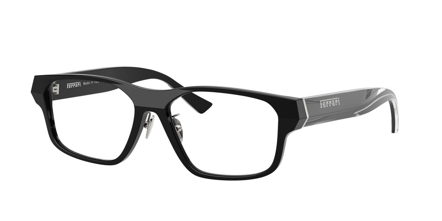 Occhiali da vista Ferrari FH 4006D (701) colore nero forma quadrato lenti lente demo