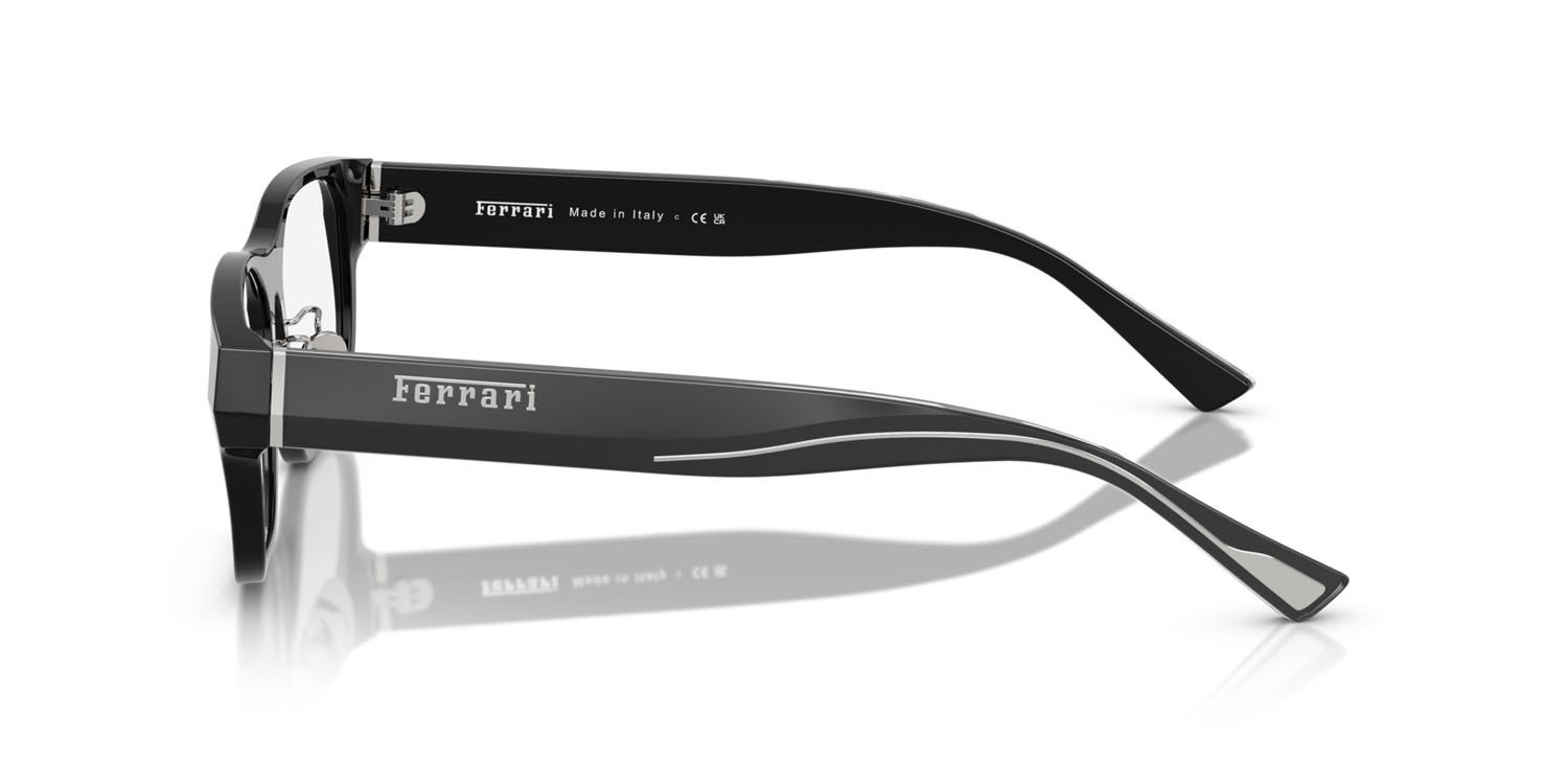 Occhiali da vista Ferrari FH 4006D (701) colore nero forma quadrato lenti lente demo
