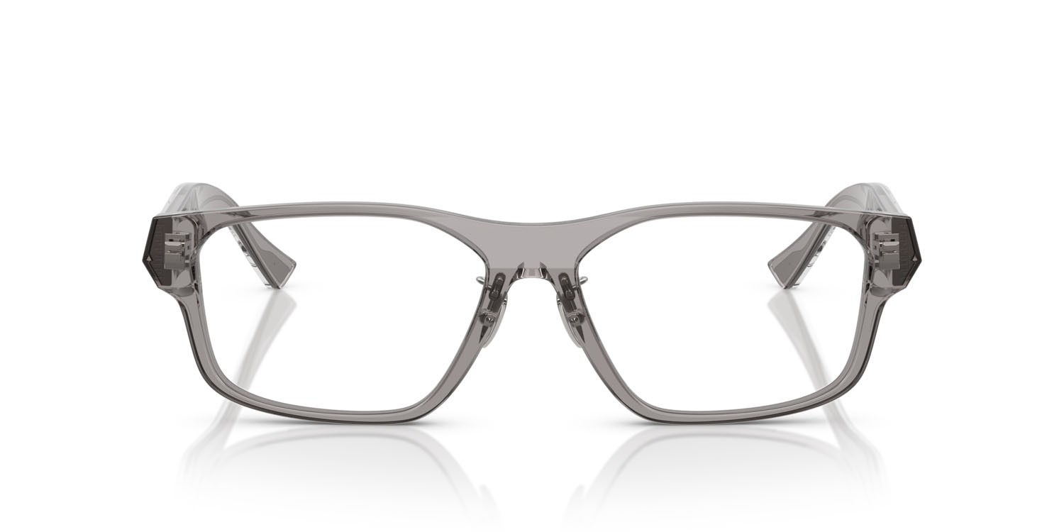 Occhiali da vista Ferrari FH 4006D (703) colore grigio trasparente forma quadrato lenti lente demo