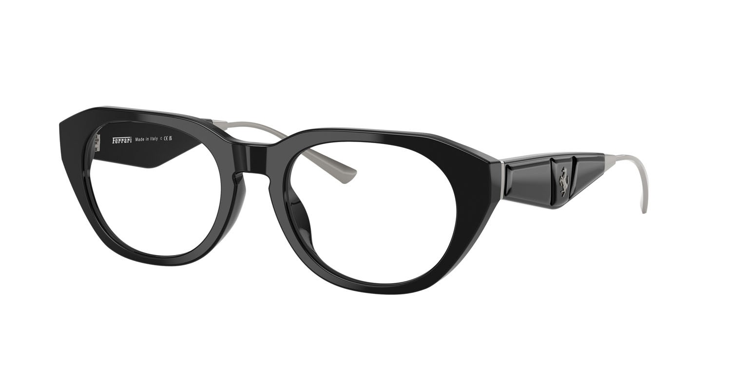 Occhiali da vista Ferrari FH 4007U (701) colore nero forma ovale lenti lente demo