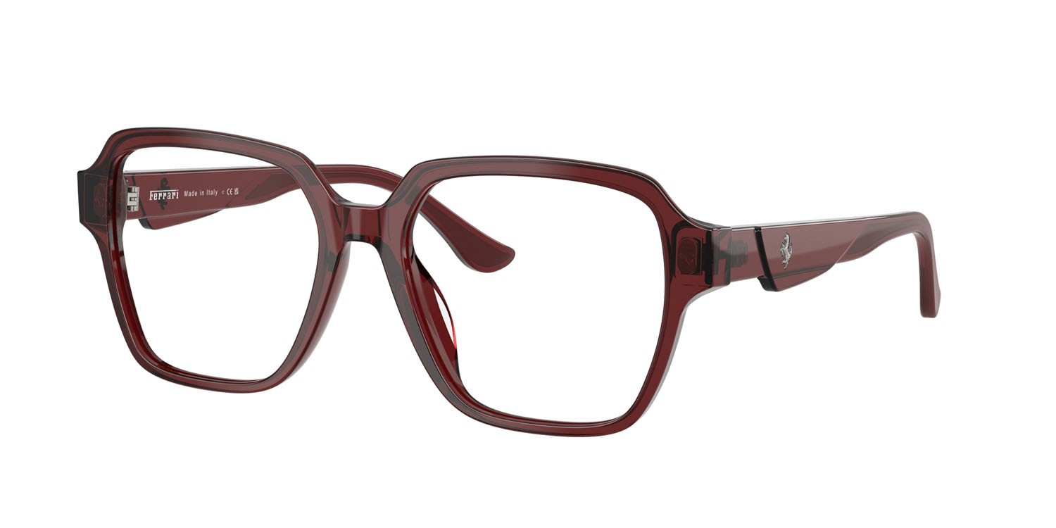 Occhiali da vista Ferrari FH 4009D (732) colore bordeaux forma quadrato lenti lente demo