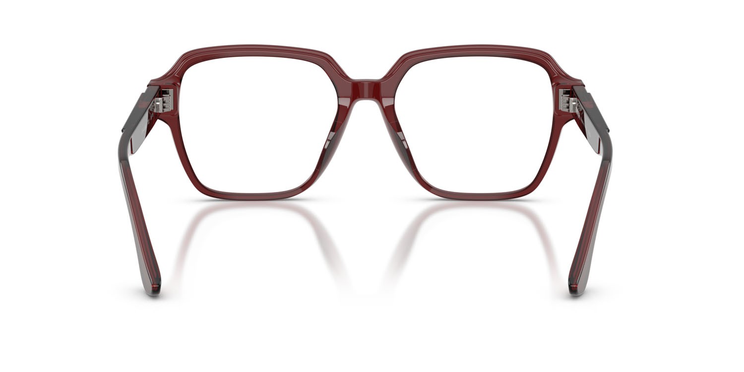 Occhiali da vista Ferrari FH 4009D (732) colore bordeaux forma quadrato lenti lente demo