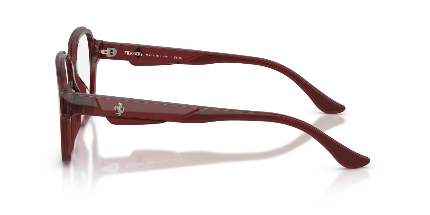Occhiali da vista Ferrari FH 4009D (732) colore bordeaux forma quadrato lenti lente demo