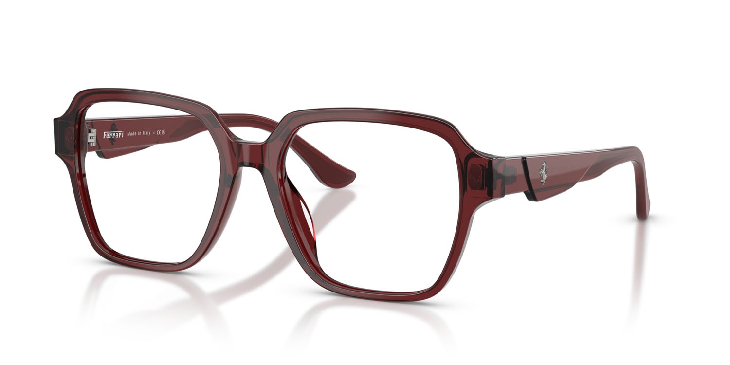 Occhiali da vista Ferrari FH 4009D (732) colore bordeaux forma quadrato lenti lente demo