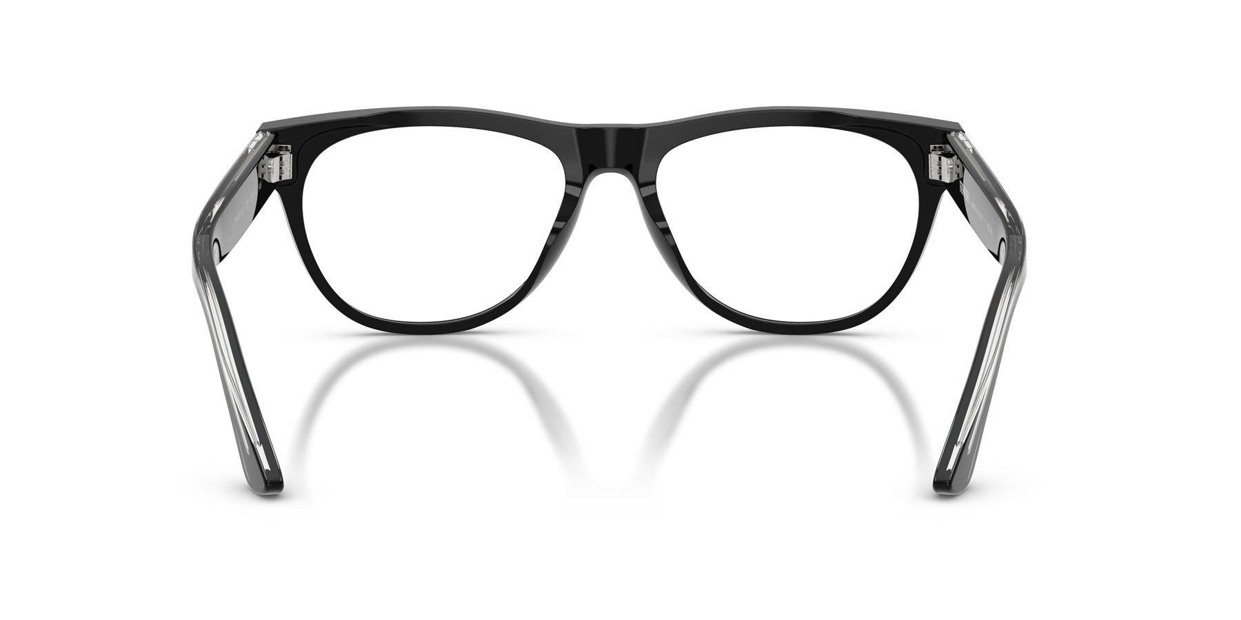 Occhiali da vista Ferrari FH 4011U (701) colore nero lucido forma quadrato lenti lente demo