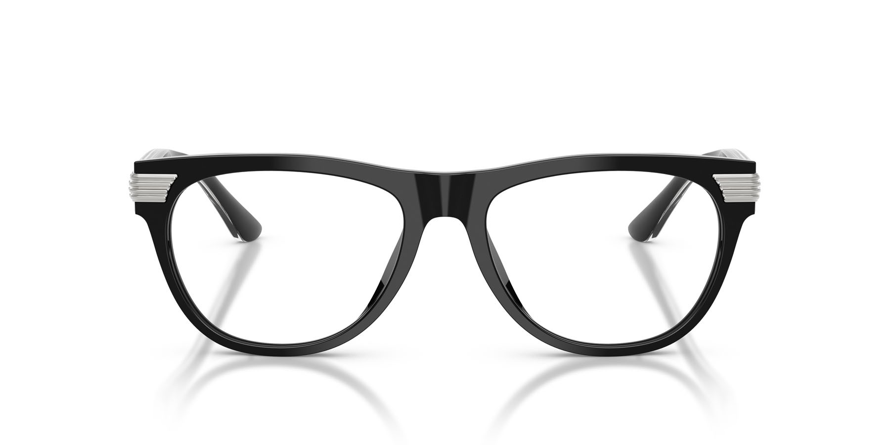 Occhiali da vista Ferrari FH 4011U (701) colore nero lucido forma quadrato lenti lente demo